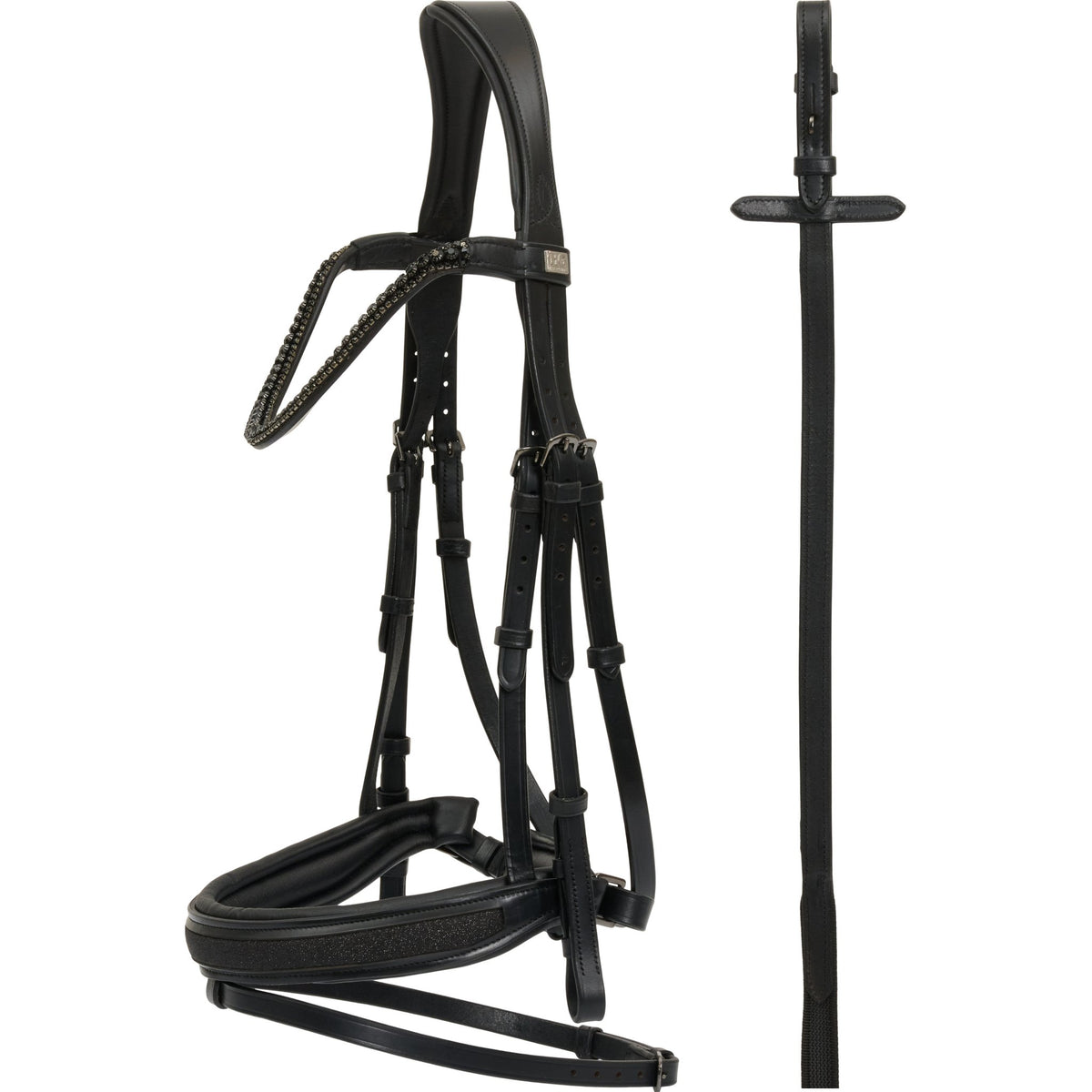 Horse Guard Cryll 26.2 träns med pull-back och kombinerat nosgrimma
