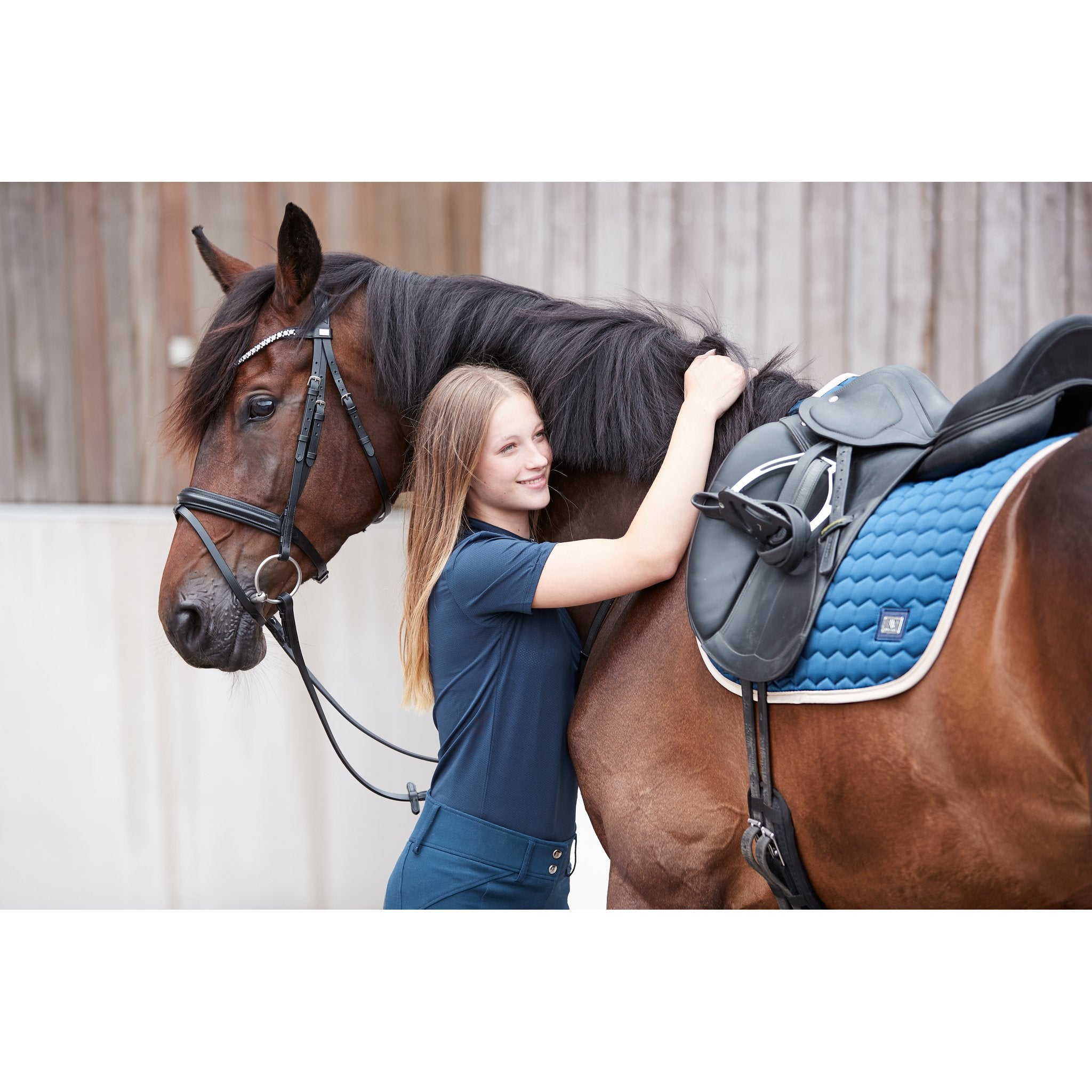 Equipage Hasty Half-zip Kortärmad ridblus