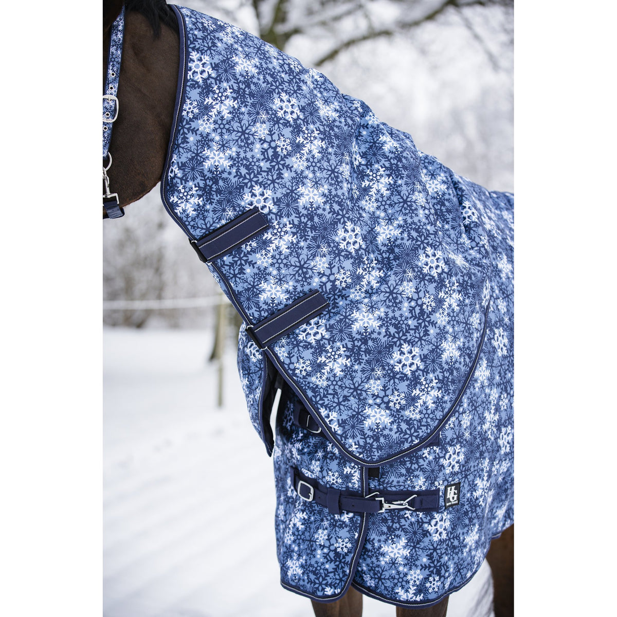 Horse Guard Snowflake 1200D täcke, 200 g, avtagbar hals