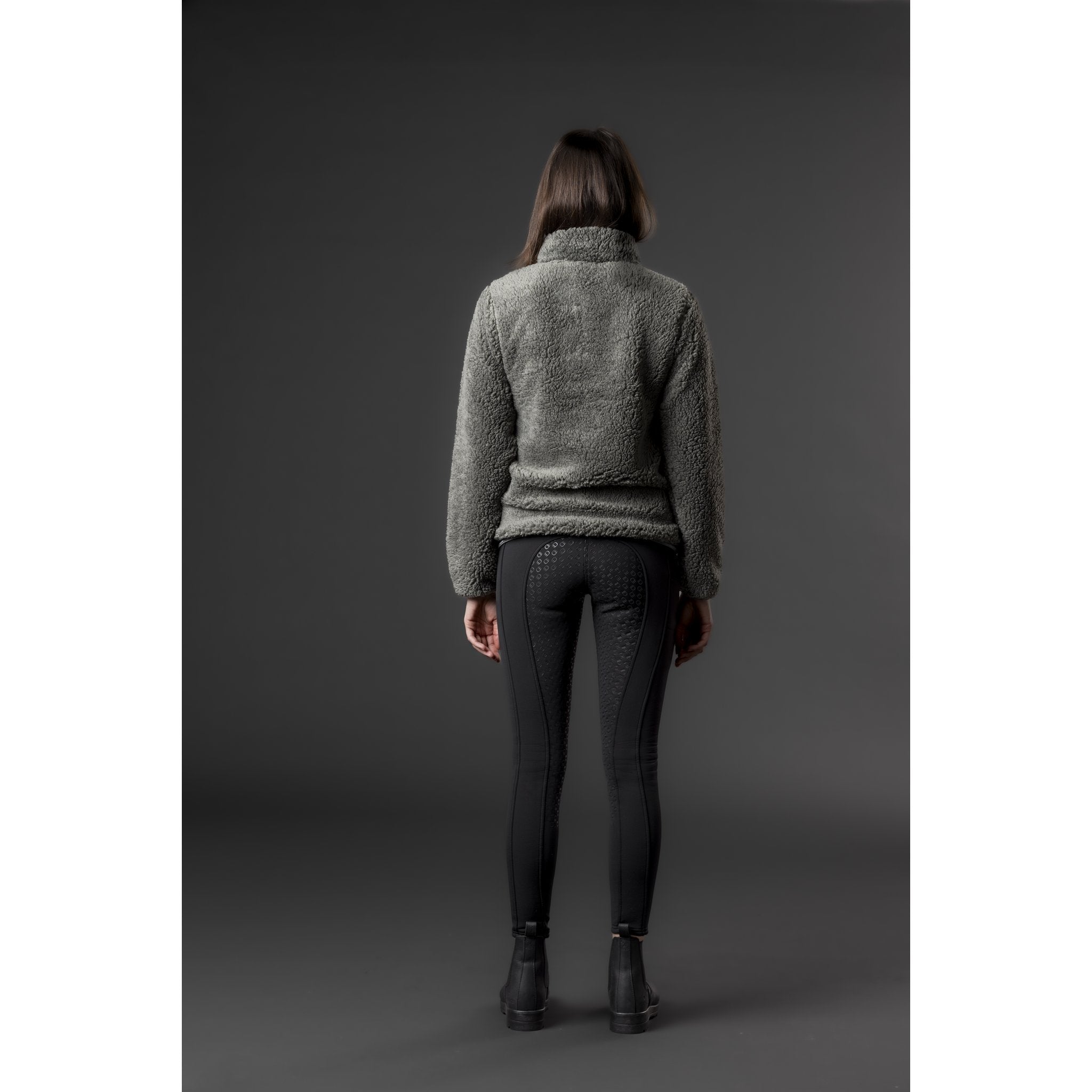 Equipage Joelle Half-zip teddy ridjacka