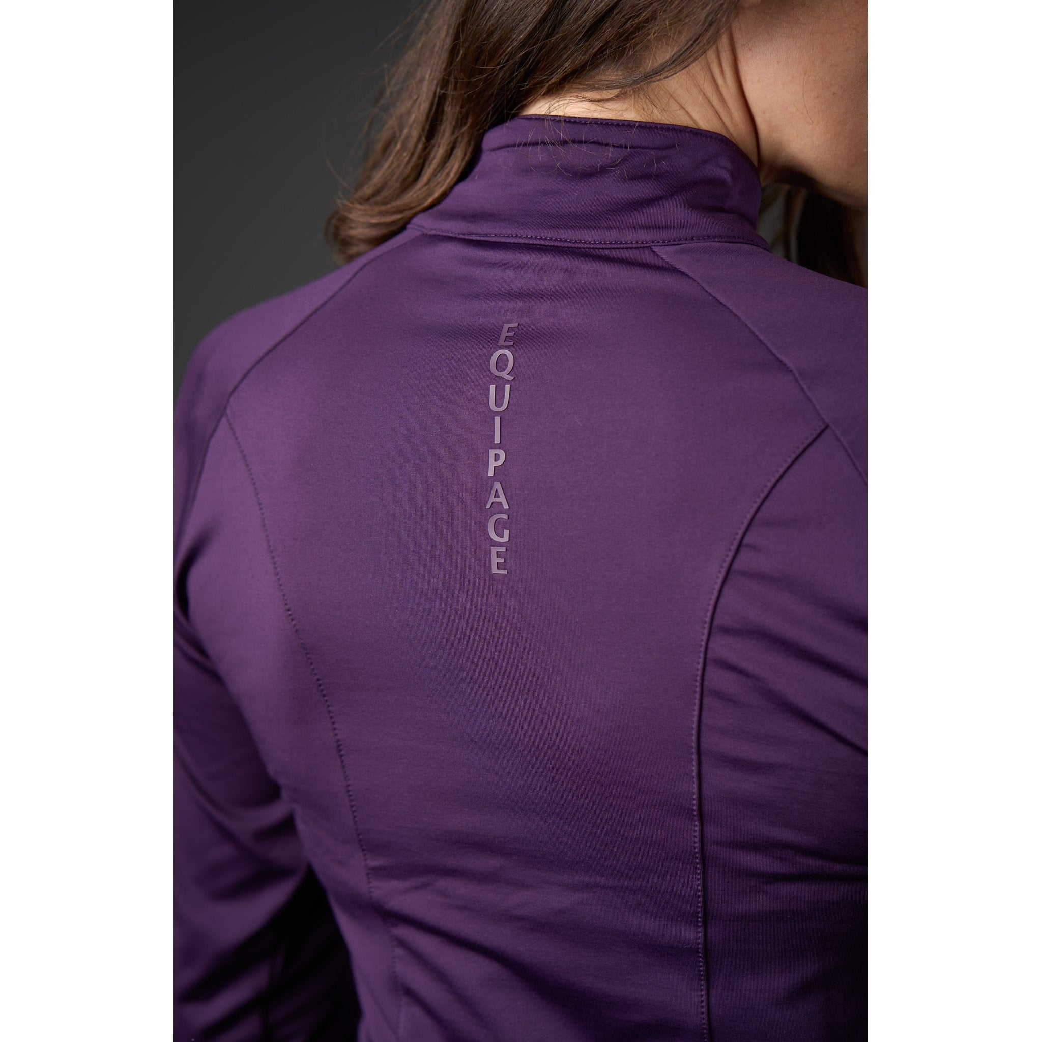 Equipage Redmond långärmad tröja, half-zip
