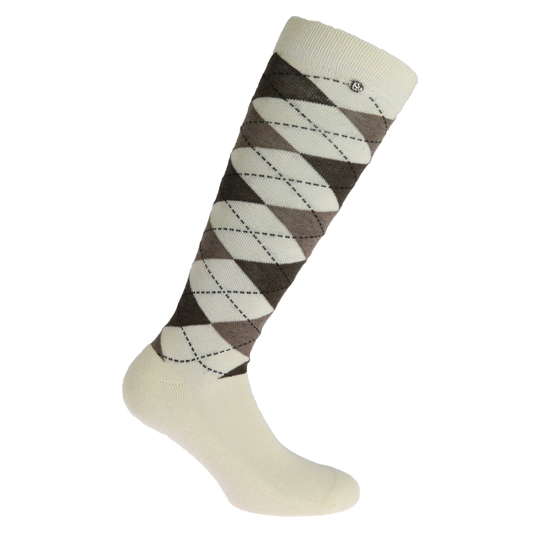 Equithème Argyle Strumpa