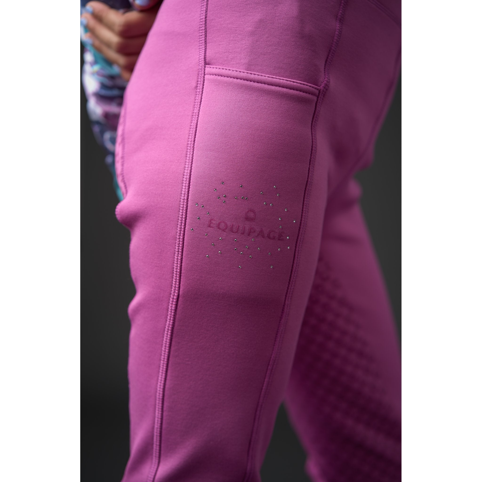 Equipage Sophia vinterridtights för barn, fullgrip