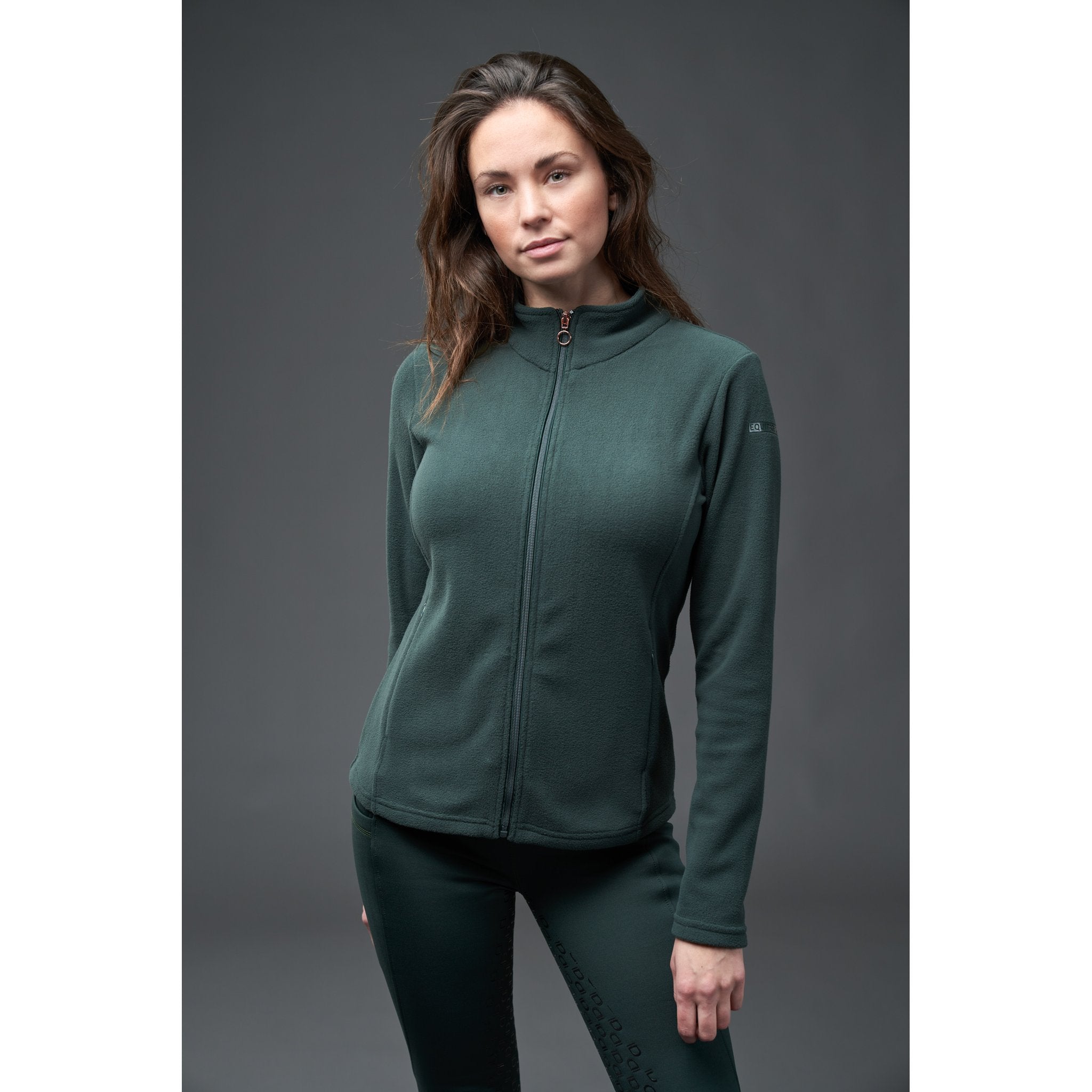 Equipage Gilly fleece cardigan för ridning