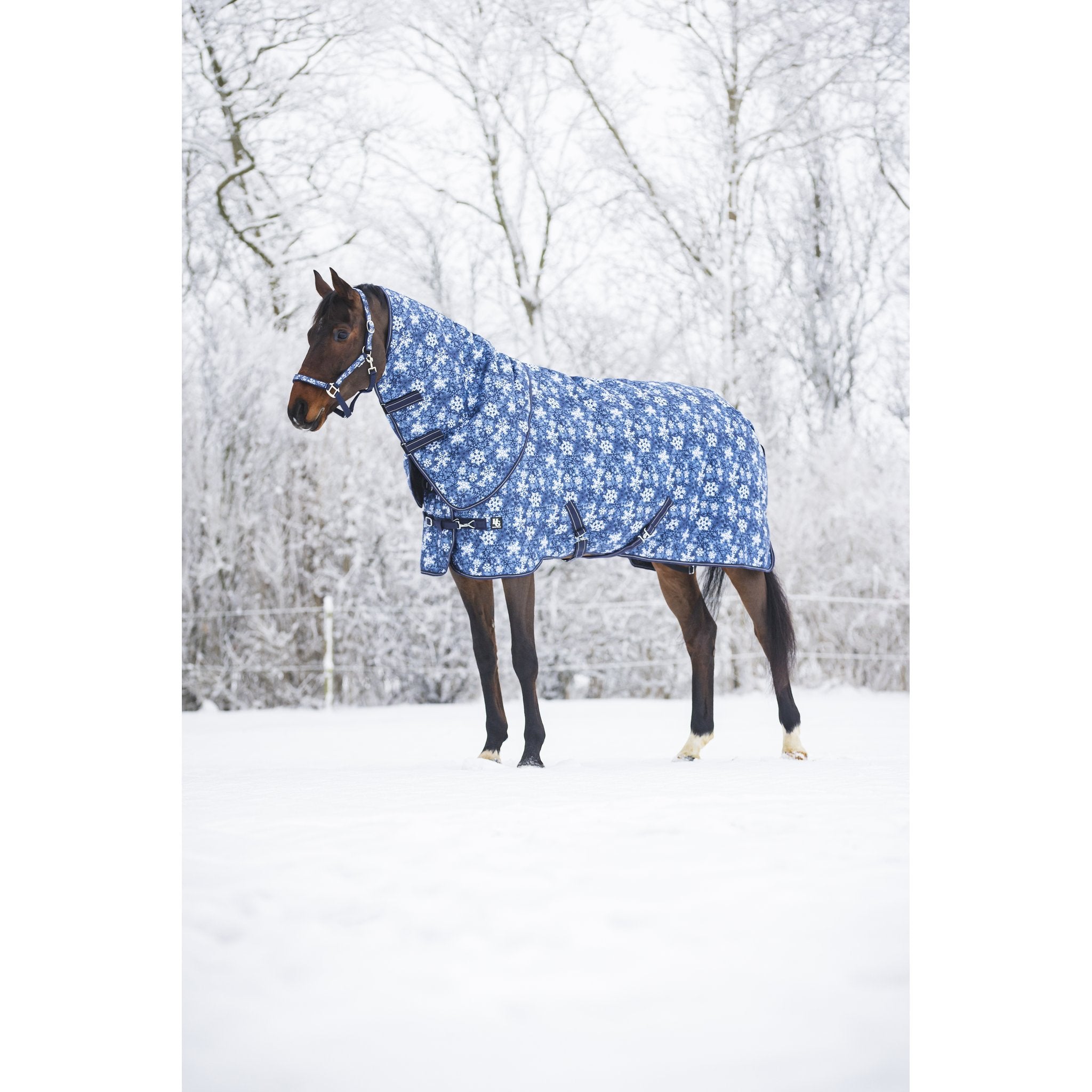Horse Guard Snowflake 1200D täcke, 200 g, avtagbar hals