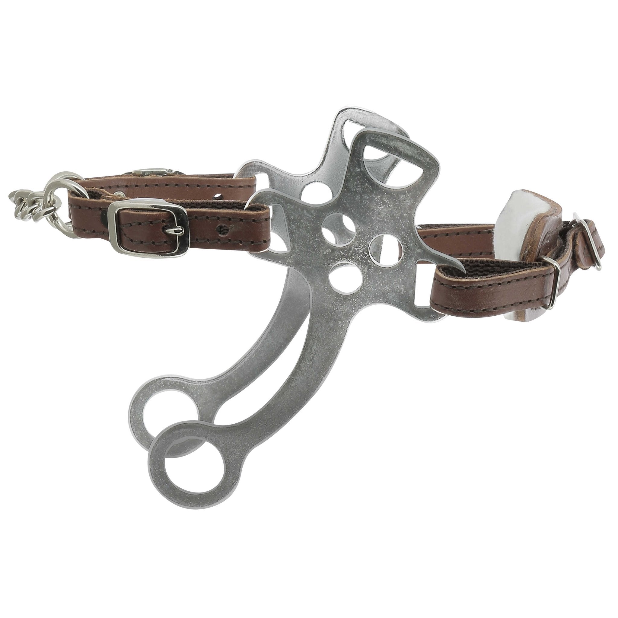 Metalab hackamore chrome steel