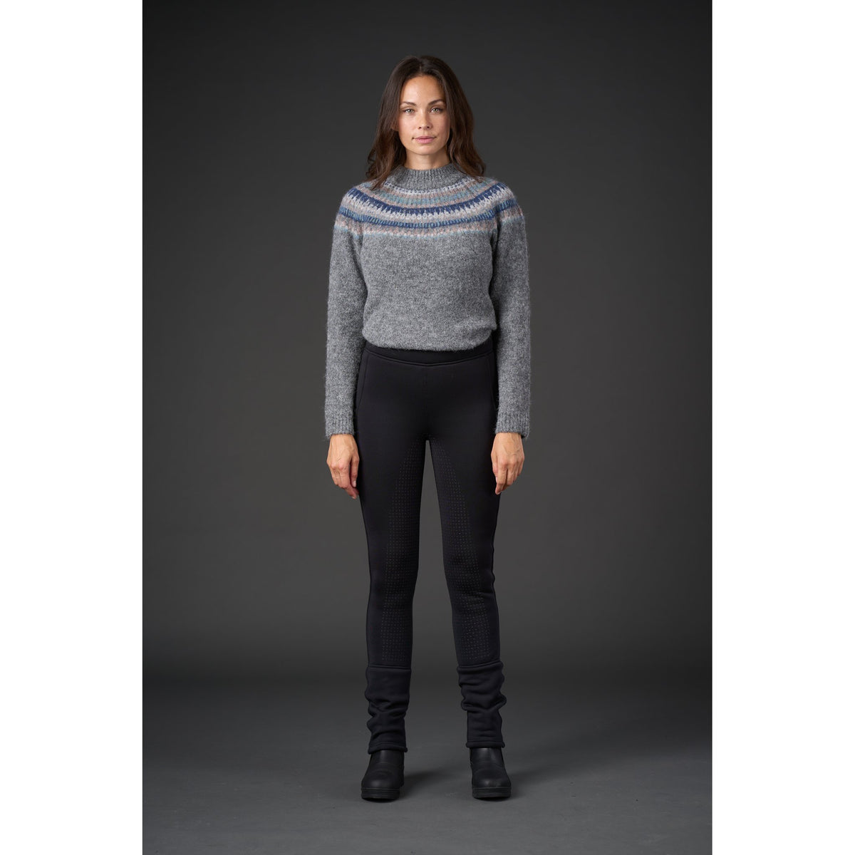Equipage Austin fleece jodhpurtights, fullgrip