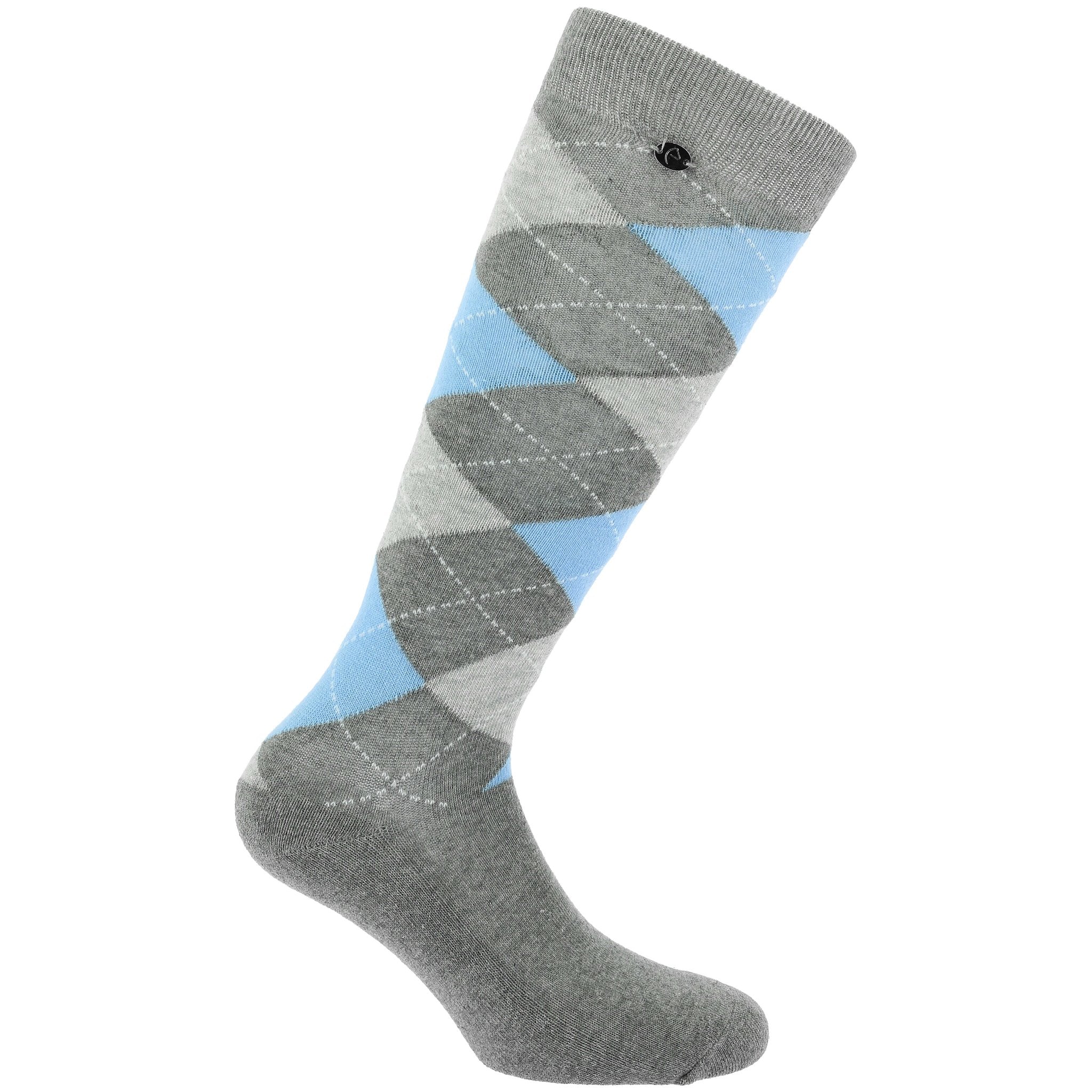 Equithème Argyle Strumpa