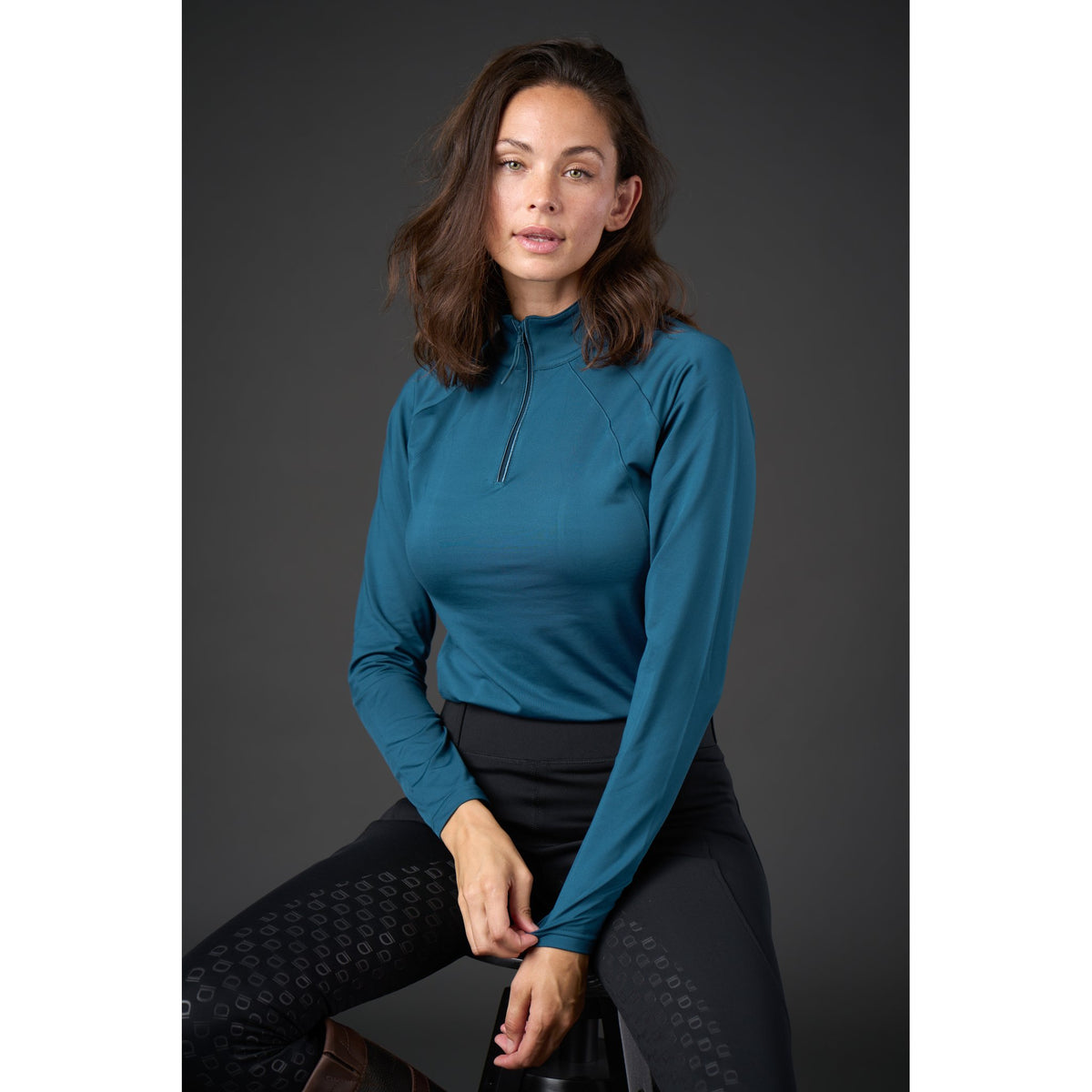 Equipage Redmond långärmad half-zip tröja för barn