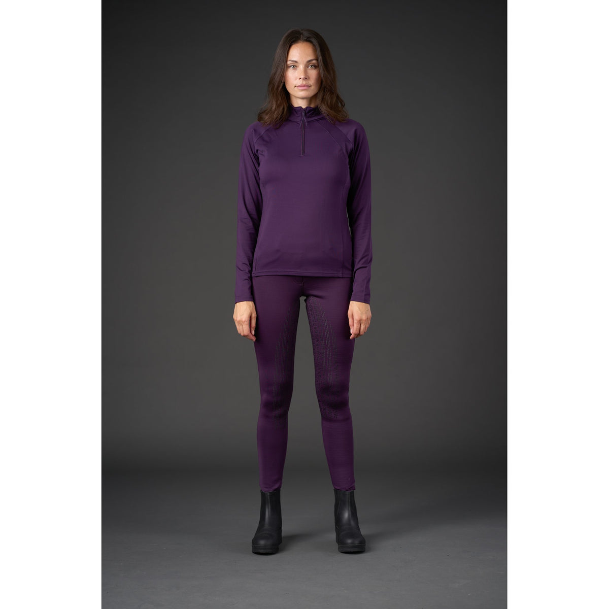 Equipage Redmond långärmad tröja, half-zip