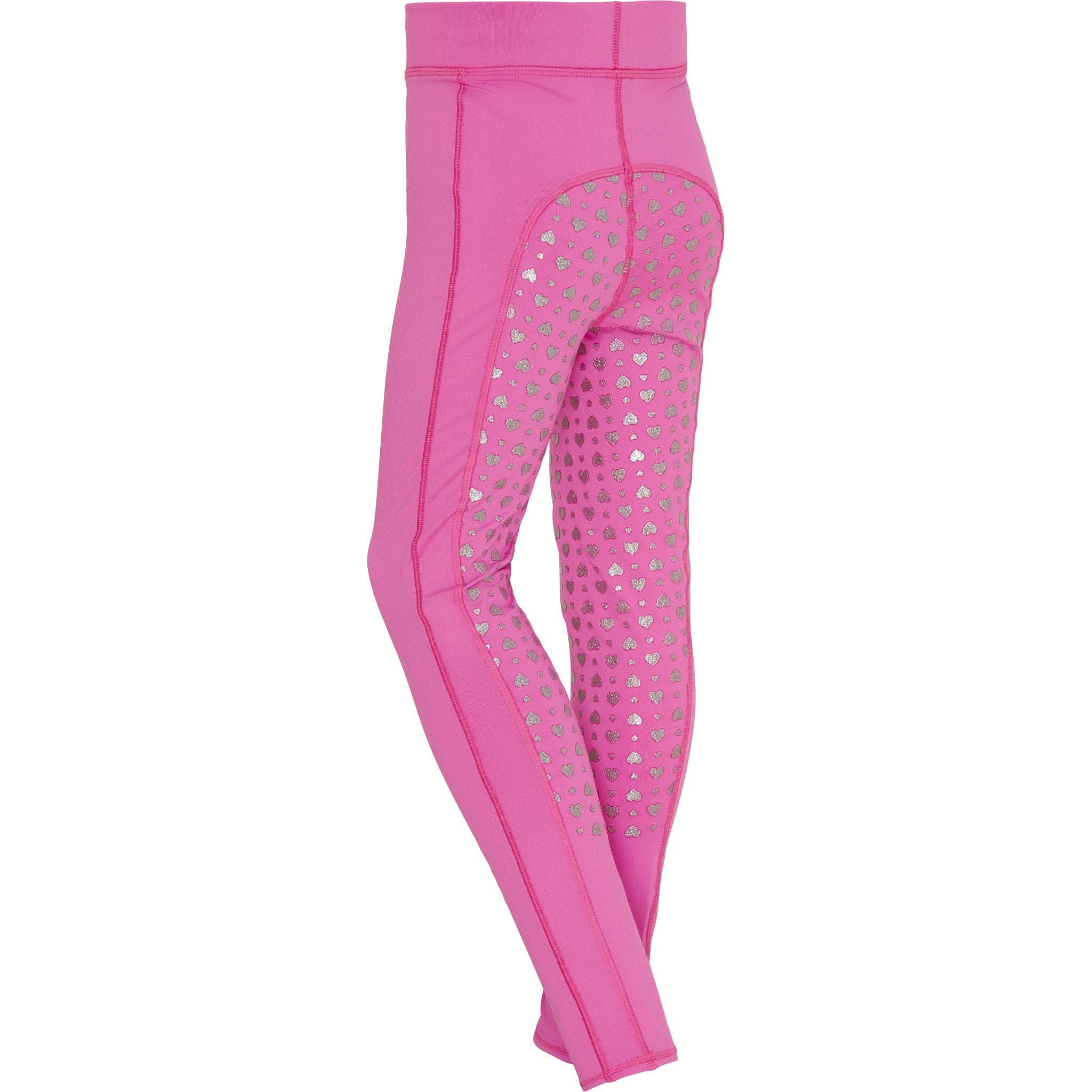 Equipage Molly Heart glitter tights kids
