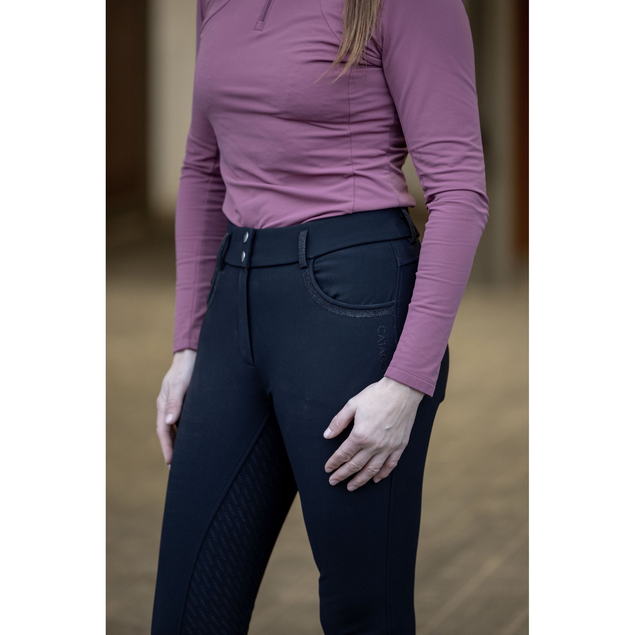 Catago Everett långärmad tröja, half-zip