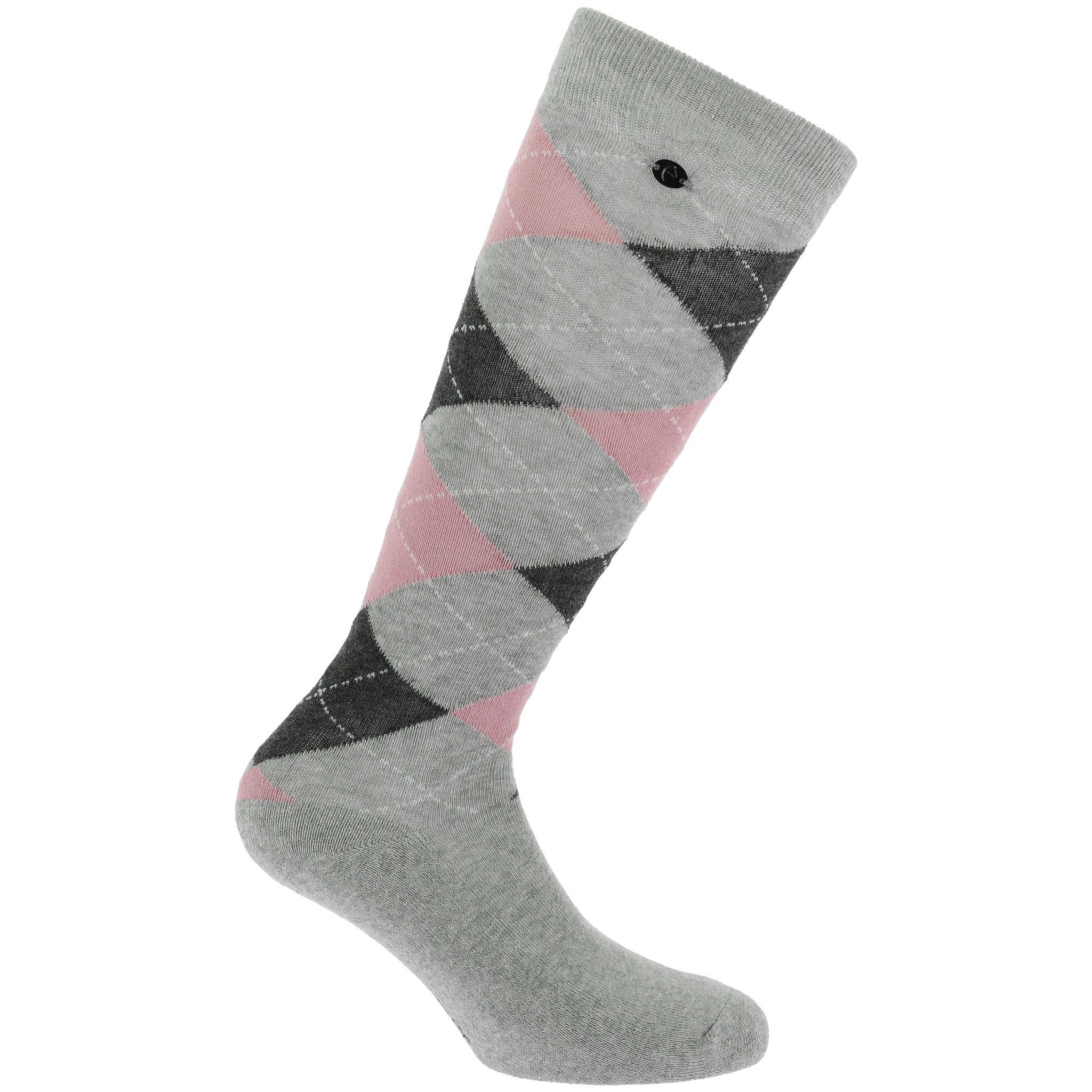 Equithème Argyle Strumpa