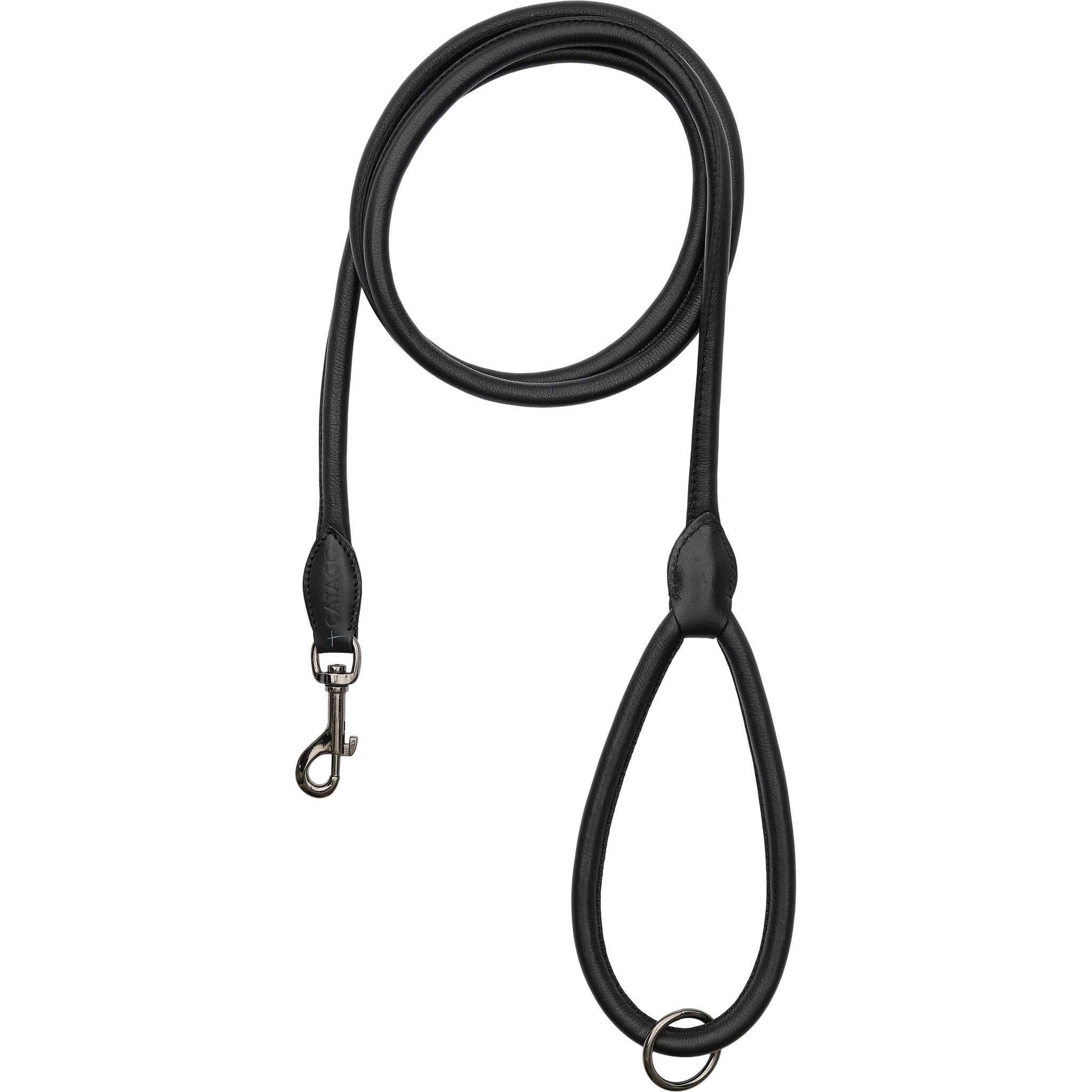 CATAGO Leather dog lead 2m