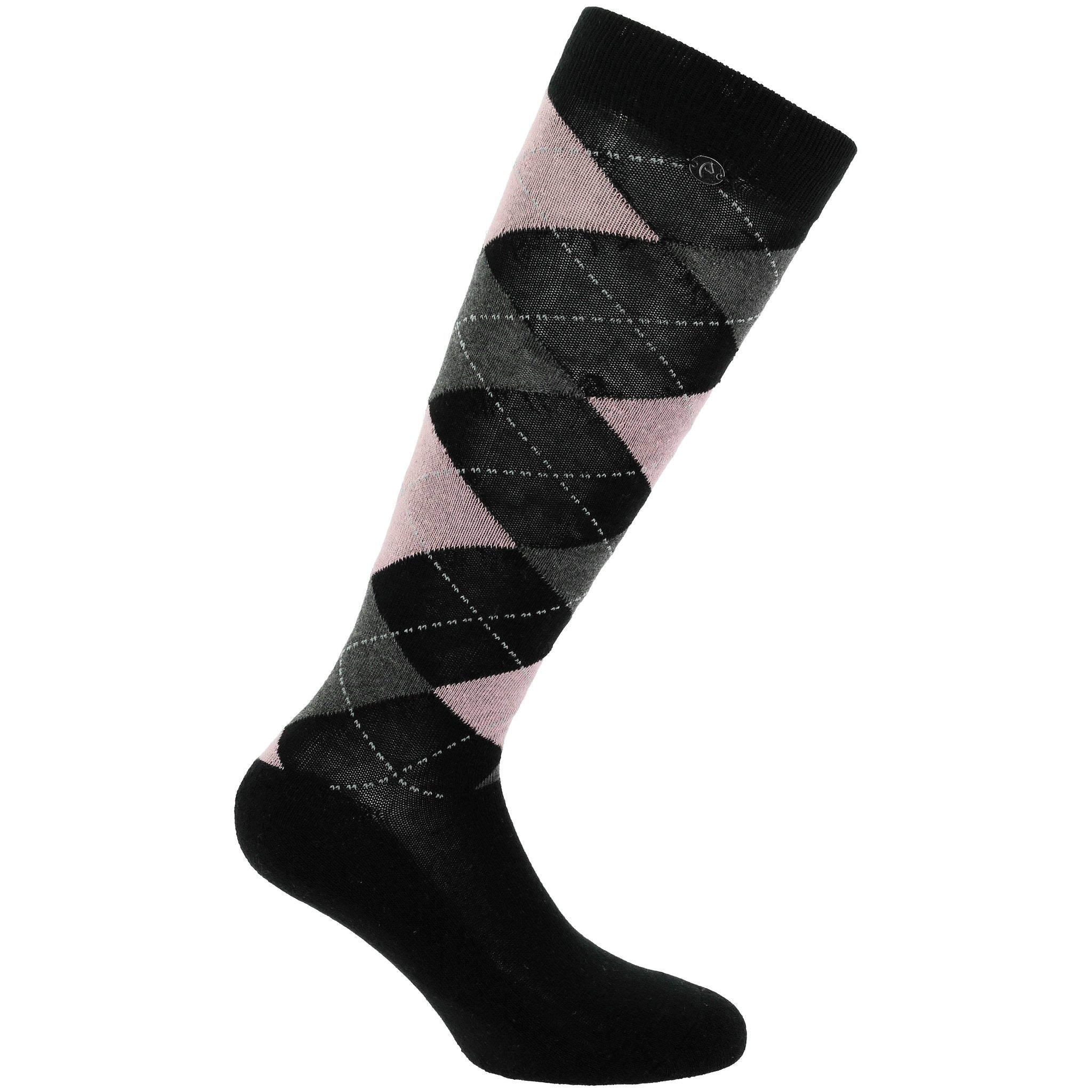 Equithème Argyle Strumpa