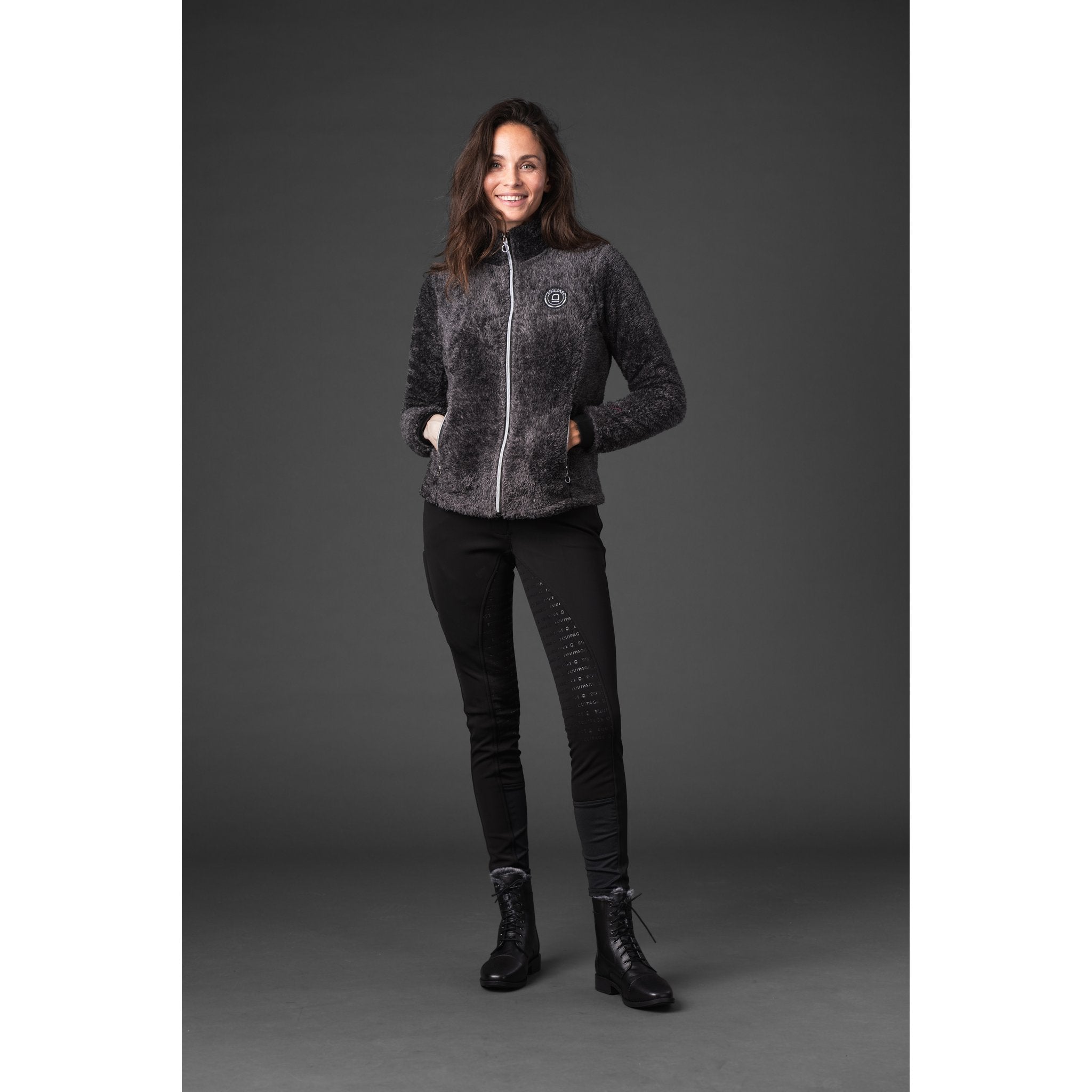 Equipage Vinnie zip cardigan
