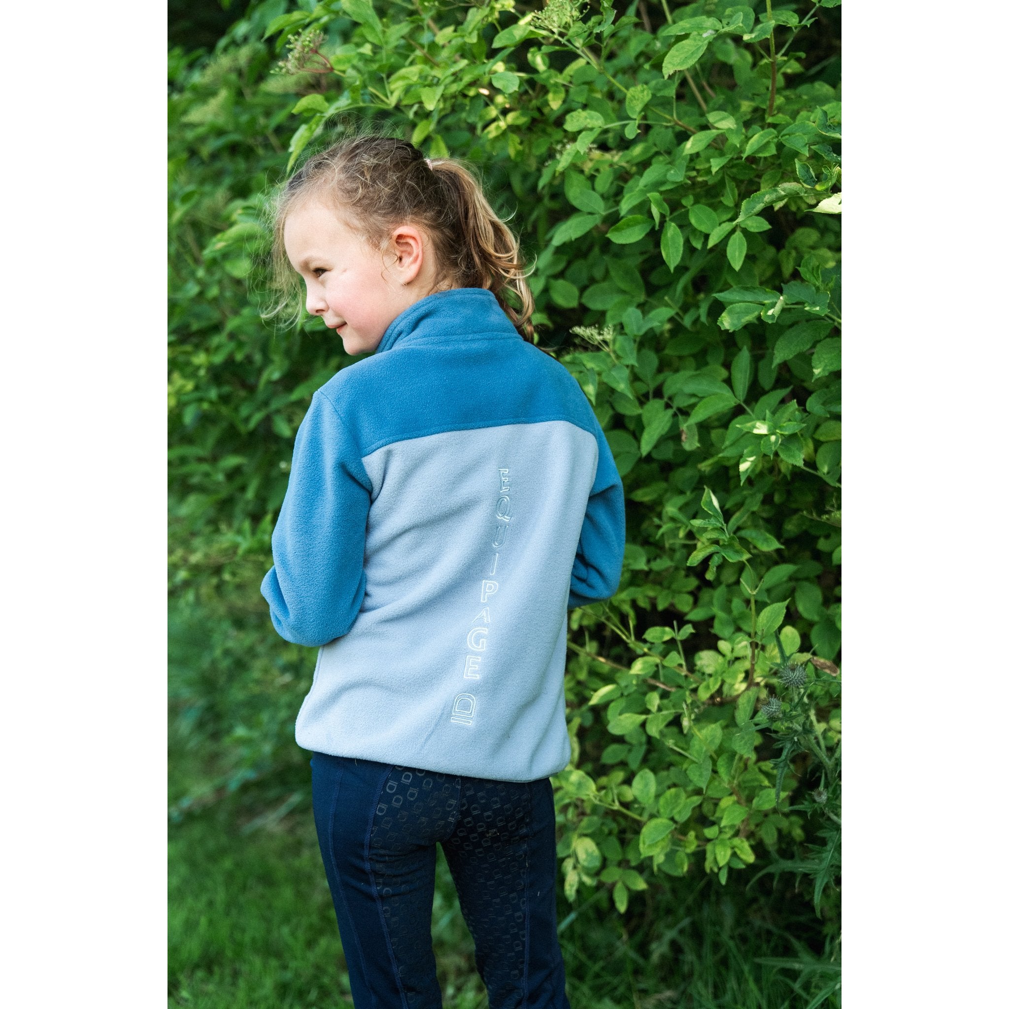 Equipage Thea zip cardigan kids