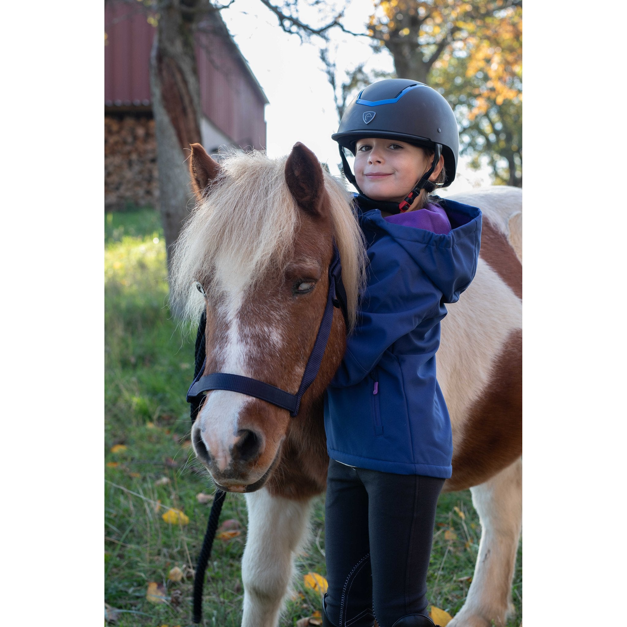 Equithème EQUI-KIDS Amandine Softshelljacka