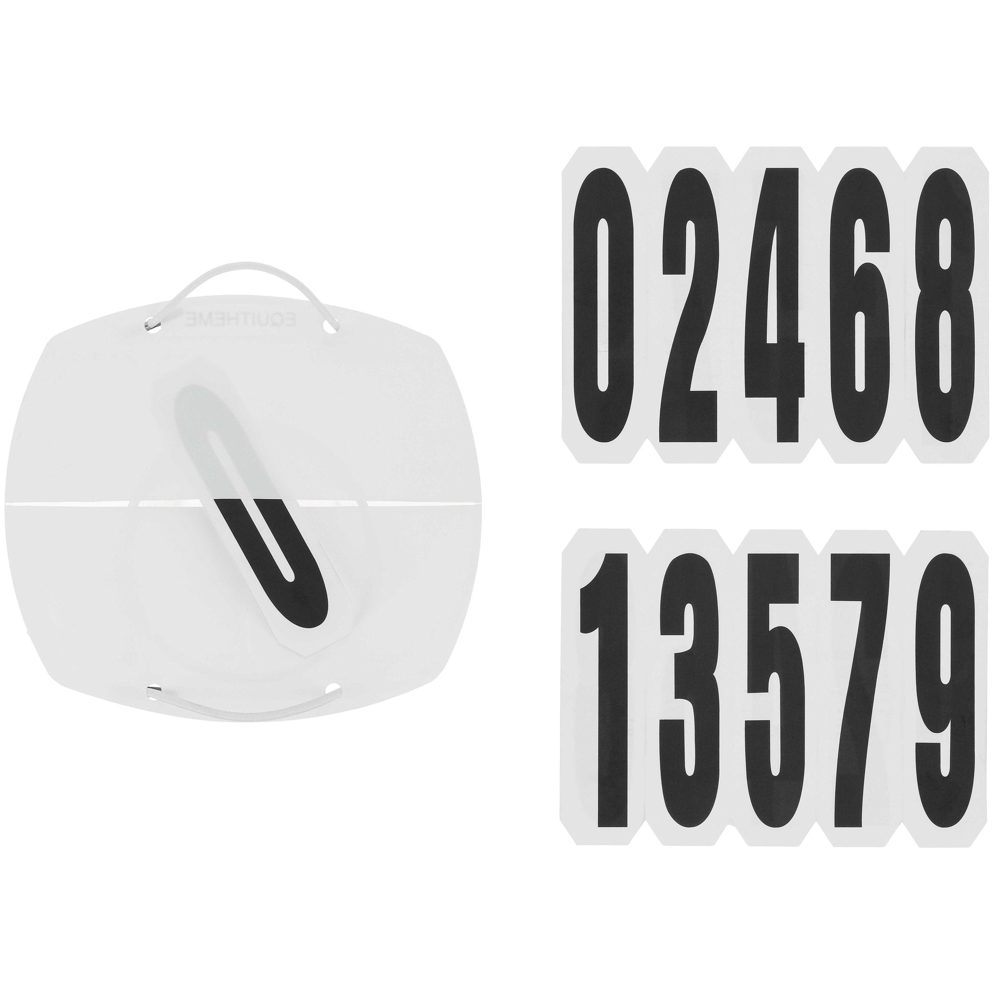 Equitheme nummerlapp 4 siffror