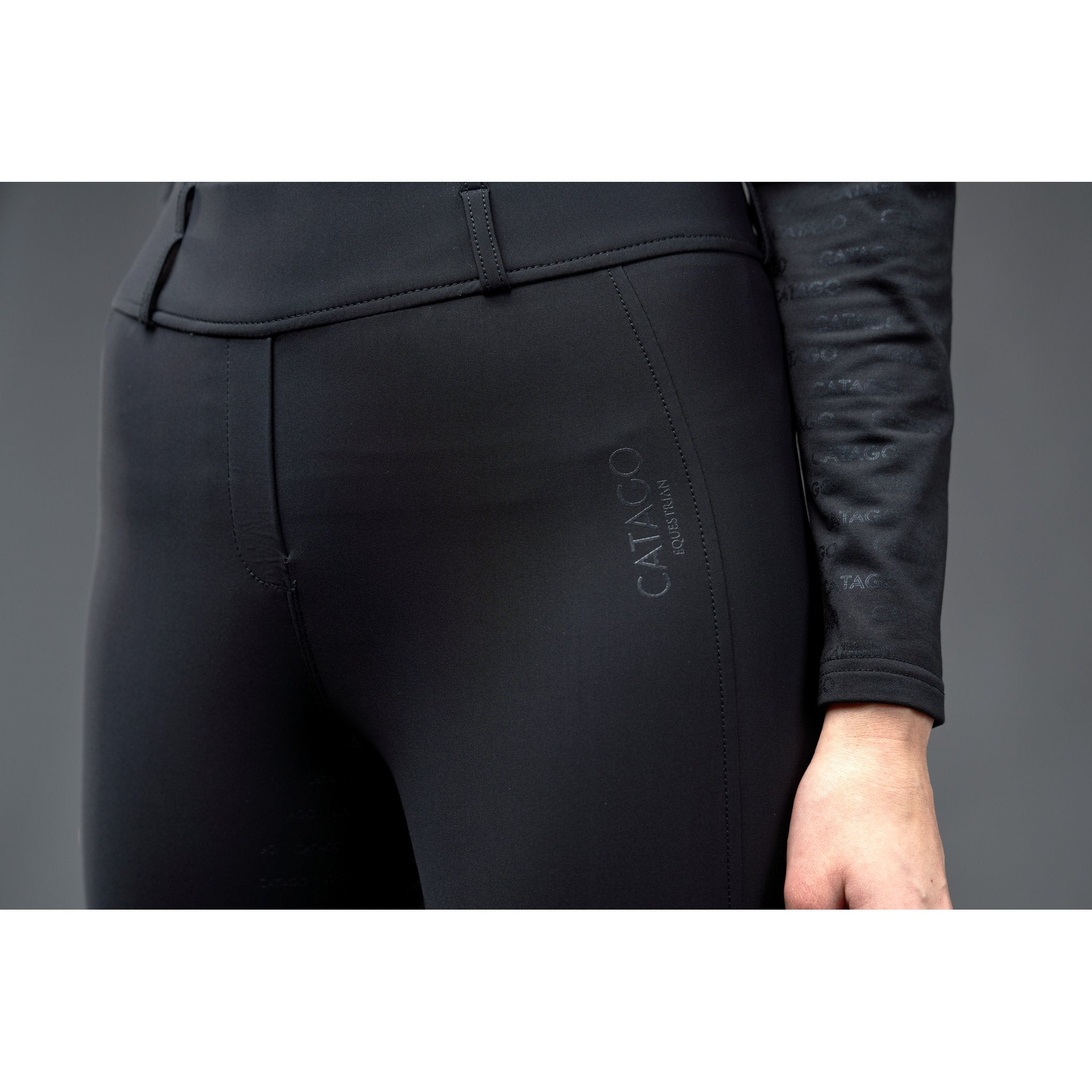 CATAGO River ridtights med bältesband helskodd