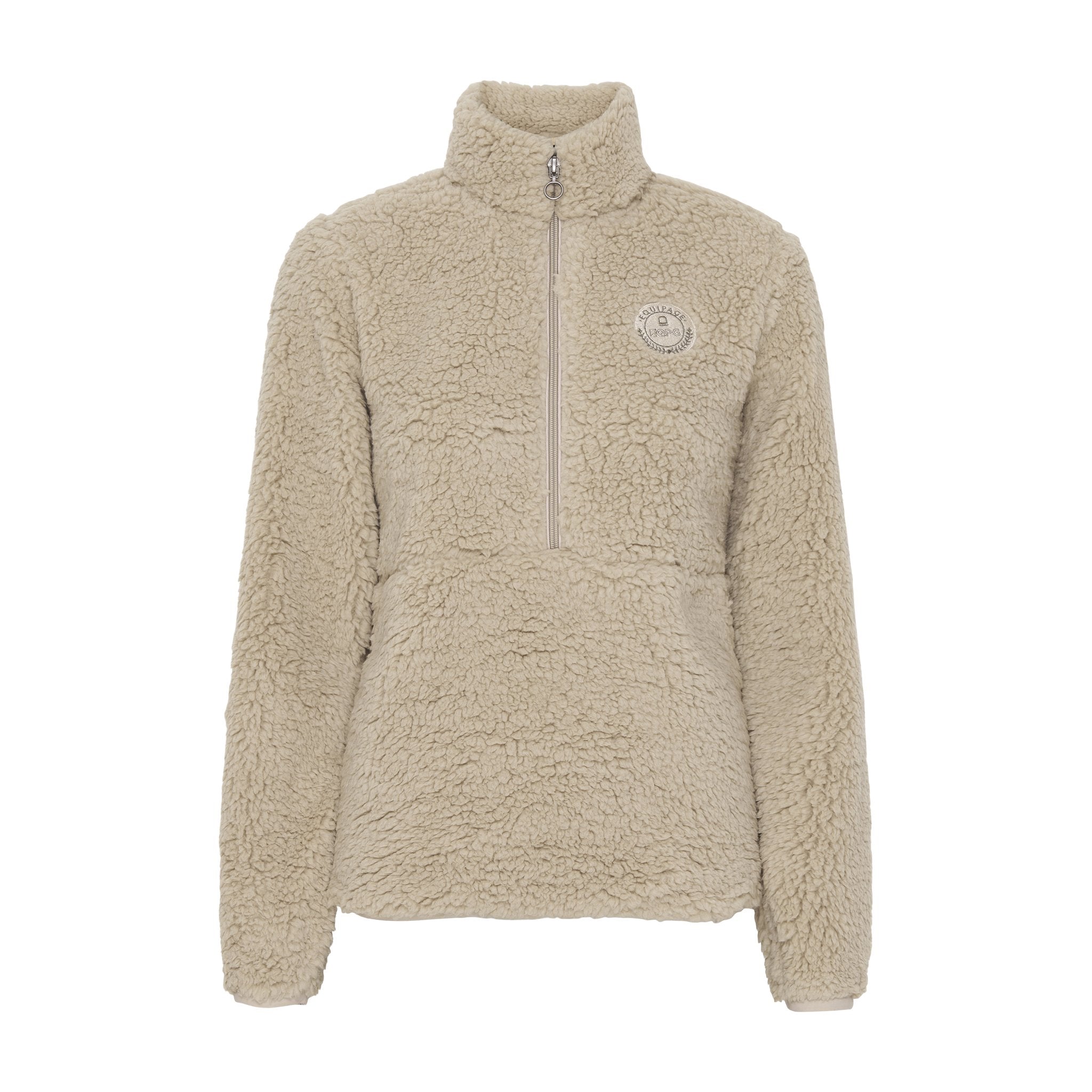 Equipage Joelle Half-zip teddy ridjacka
