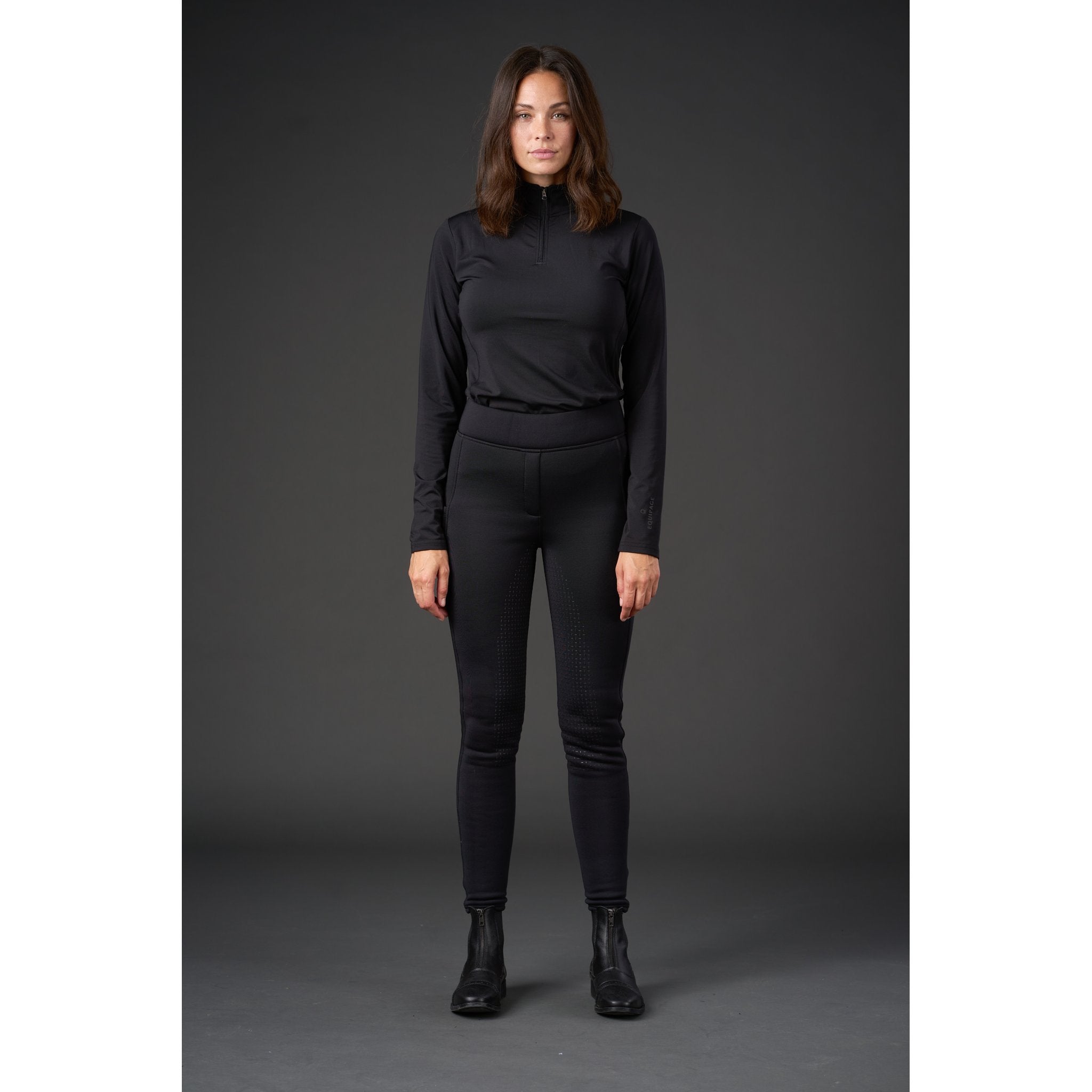 Equipage Austin ridetights teddyfleece, fullgrip