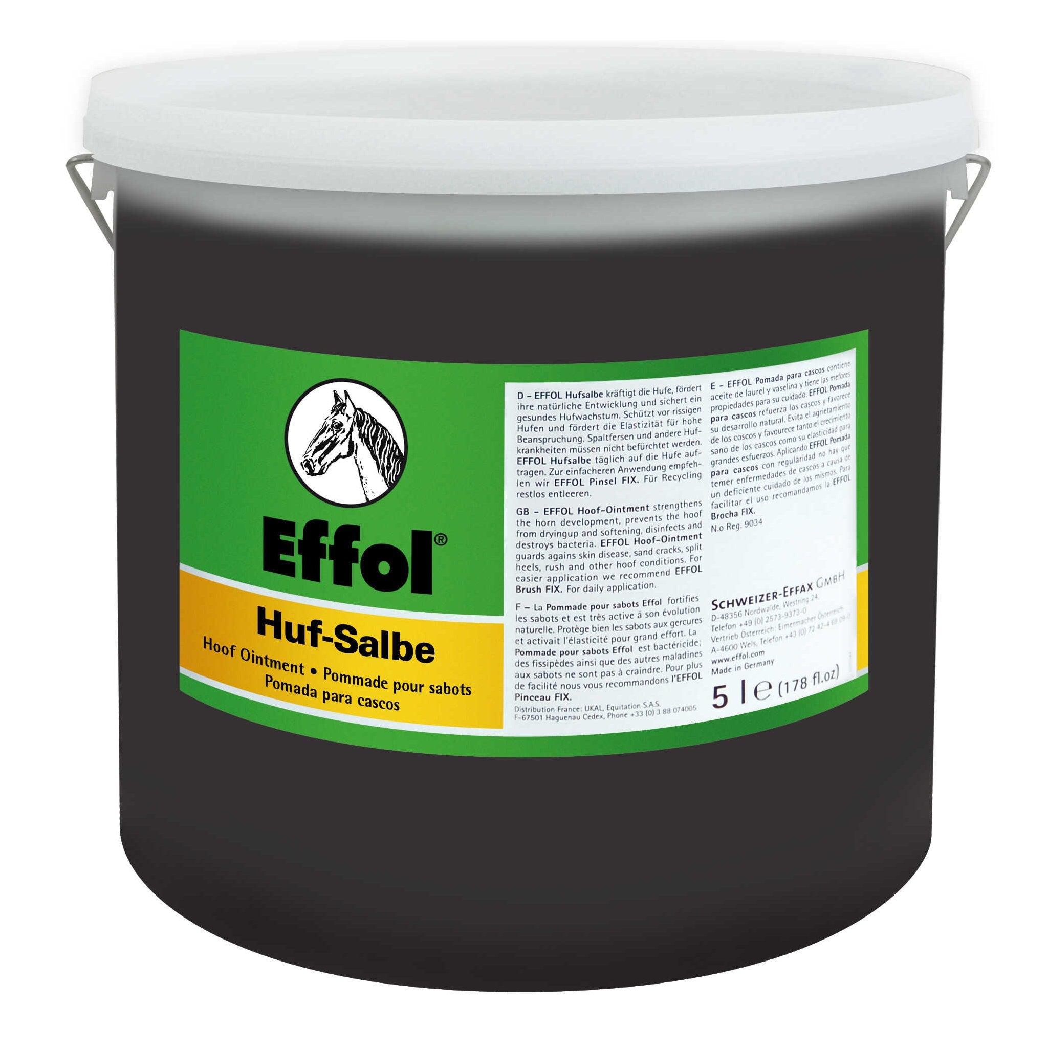 Effol Hovfett svart 5 l