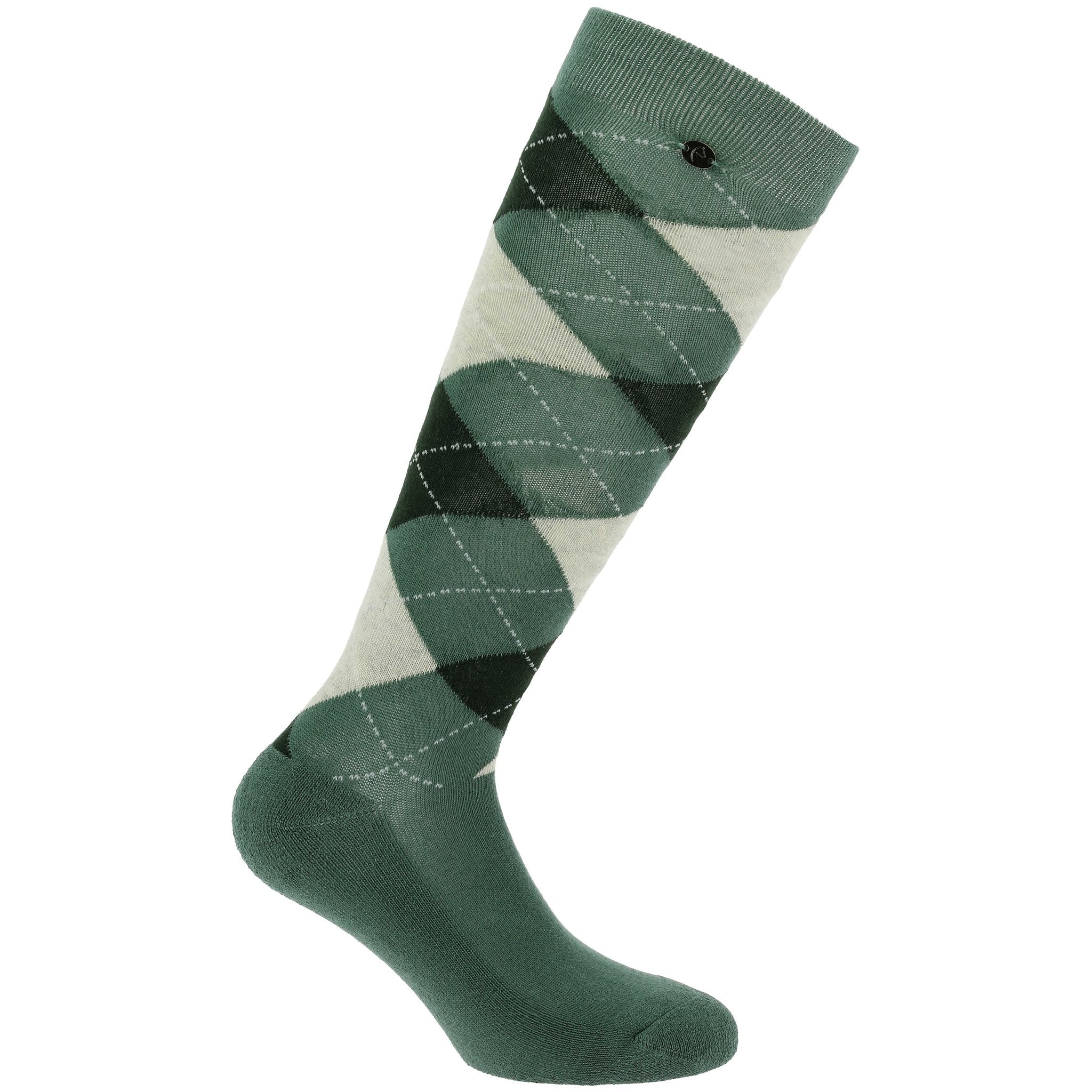 Equithème Argyle Strumpa