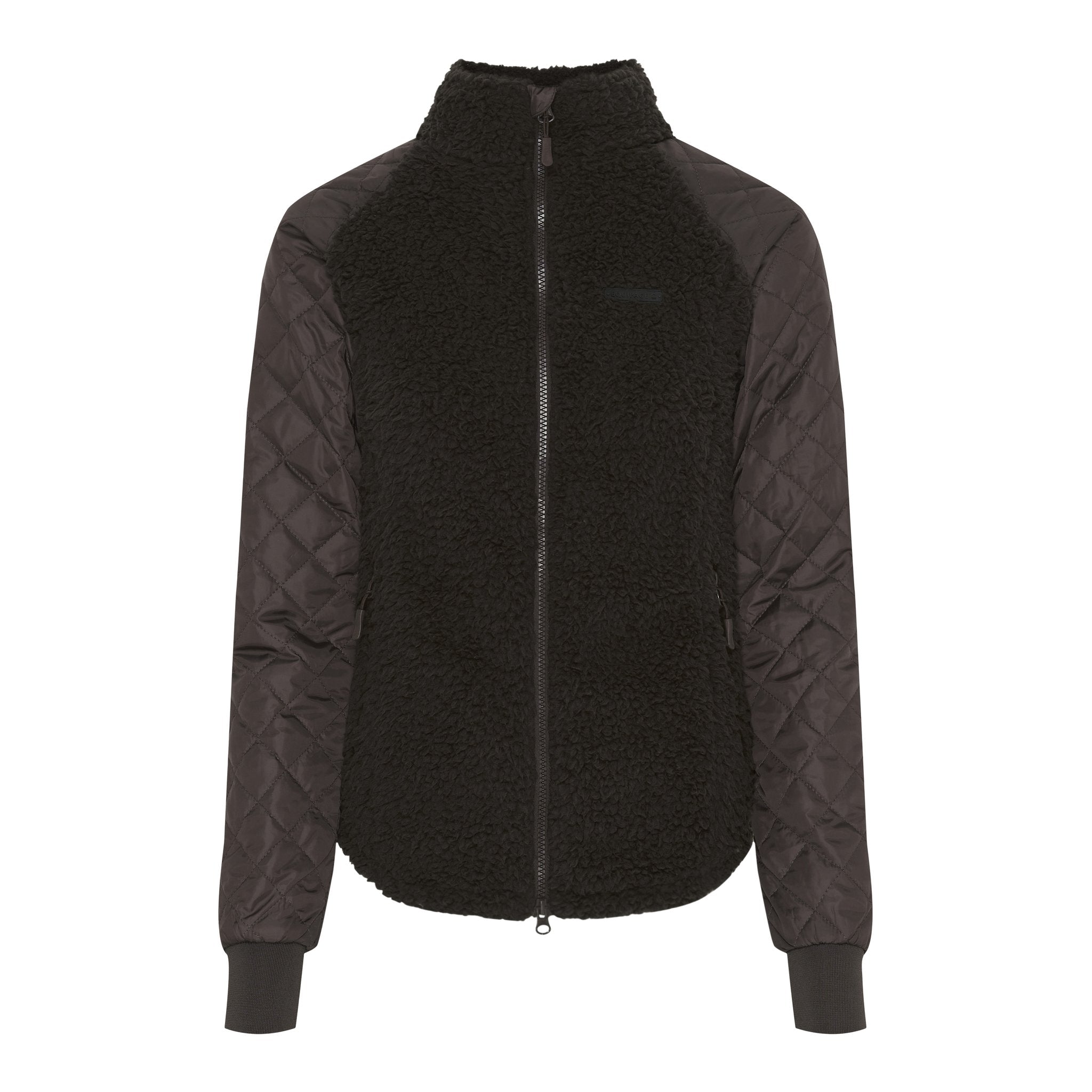 Equipage Lola mix zip jacka