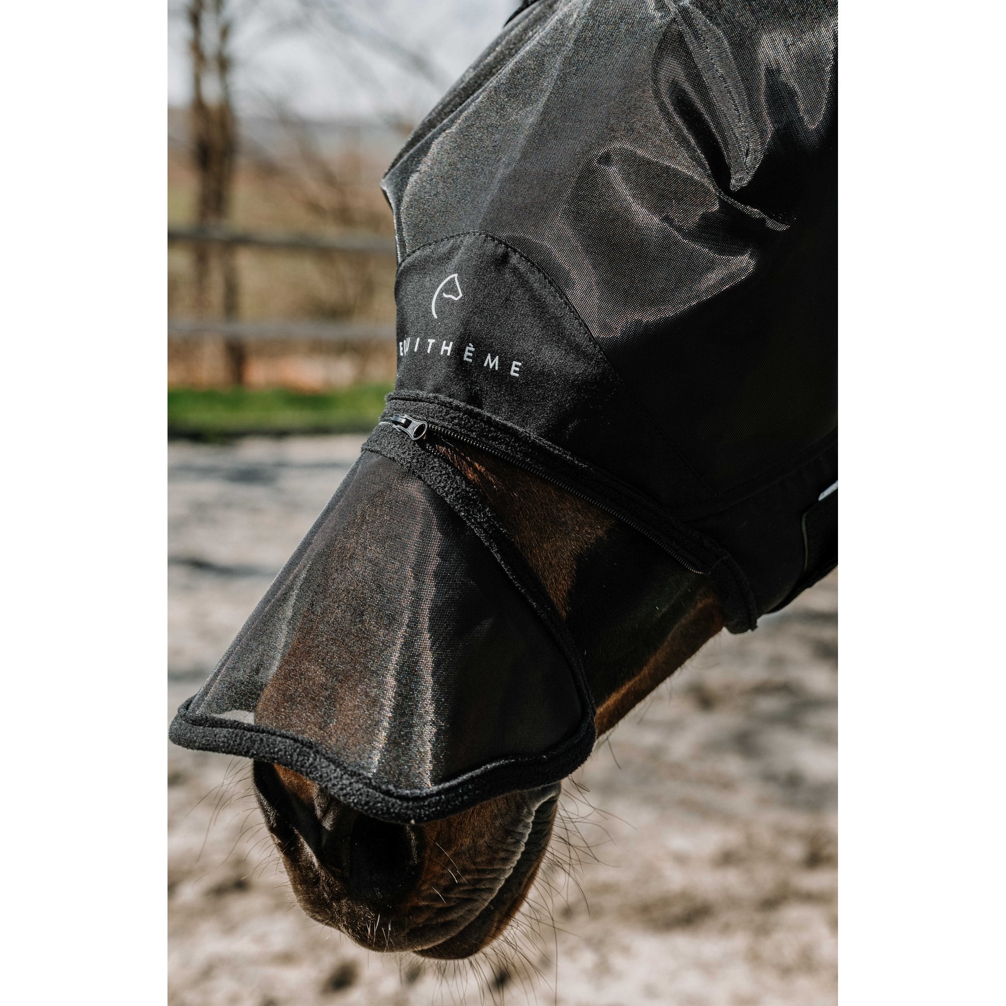 Equithème Zipper Flugluva/UV-mask