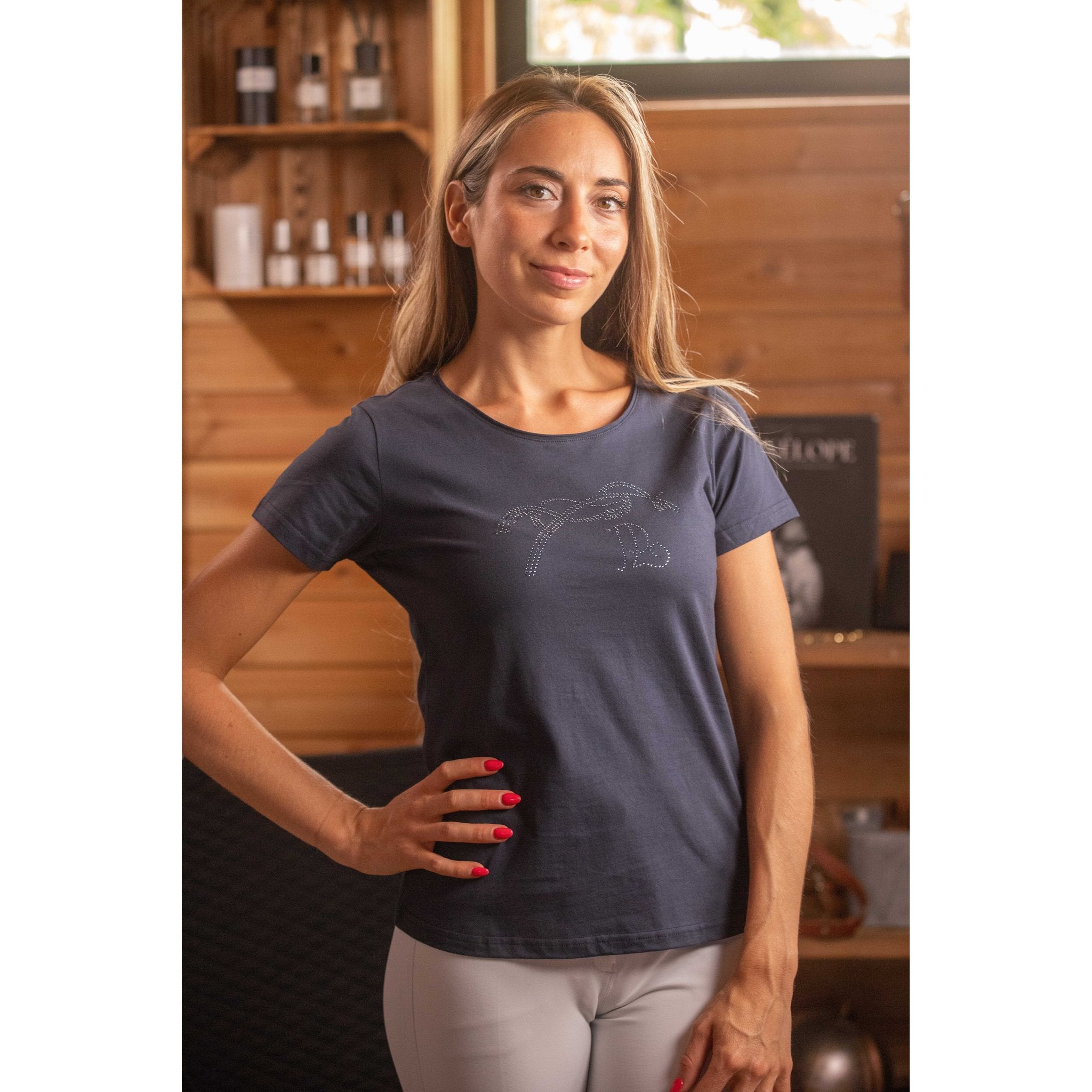 Penelope Iconic strass t-shirt