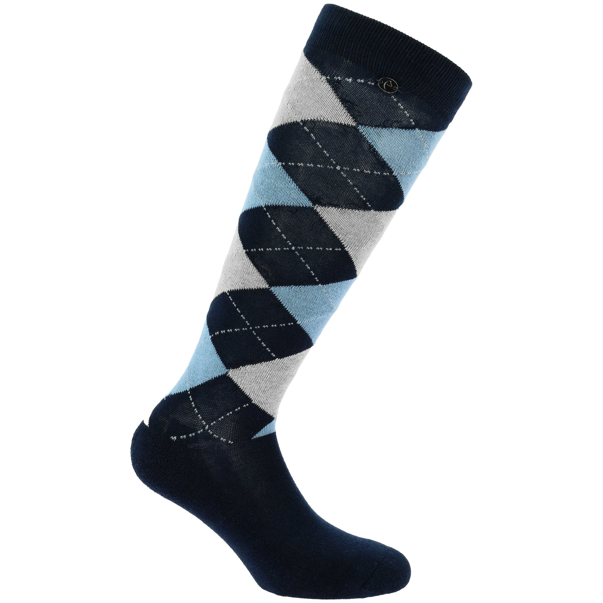 Equithème Argyle Strumpa