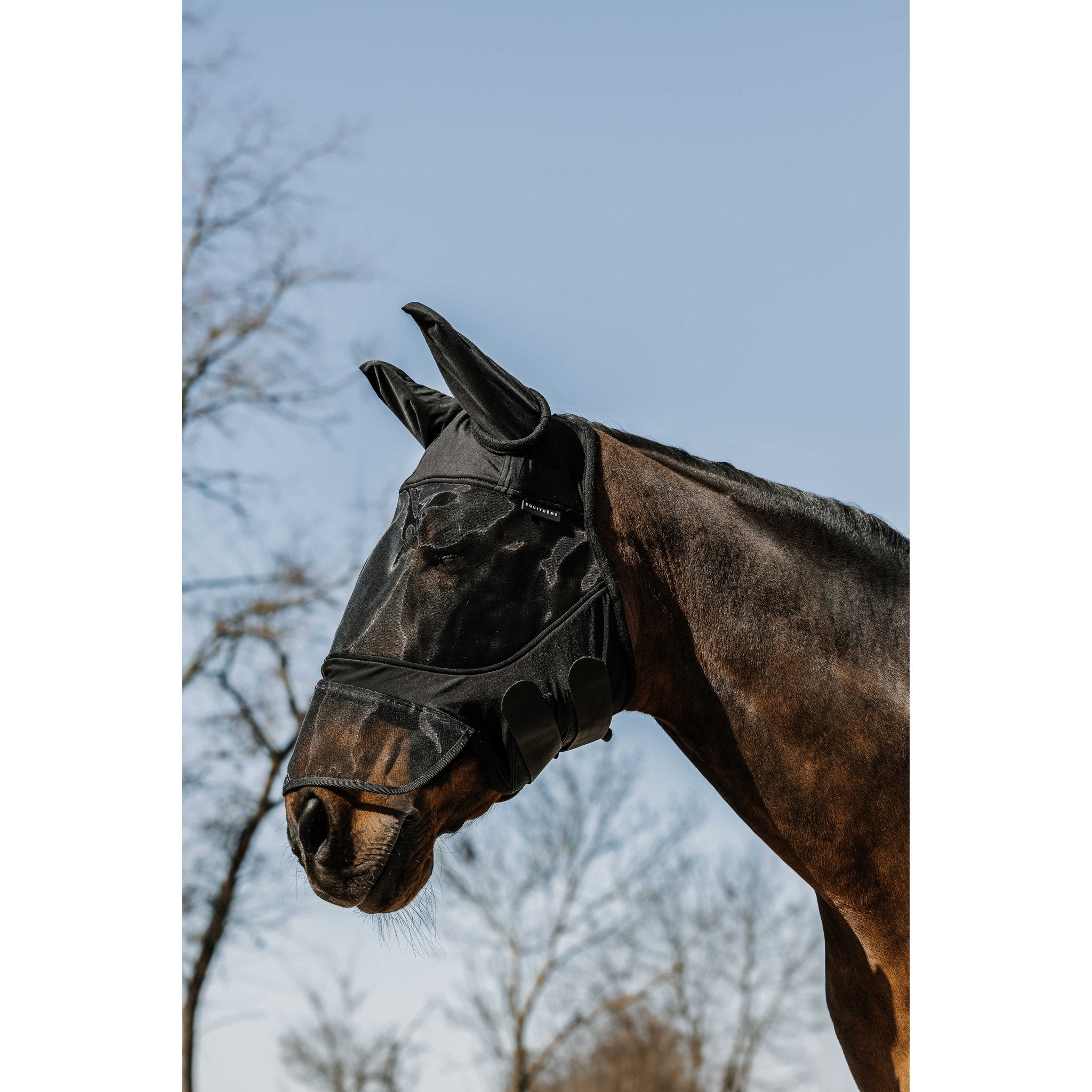 Equithème Soft Flugluva/UV-mask + nosskydd