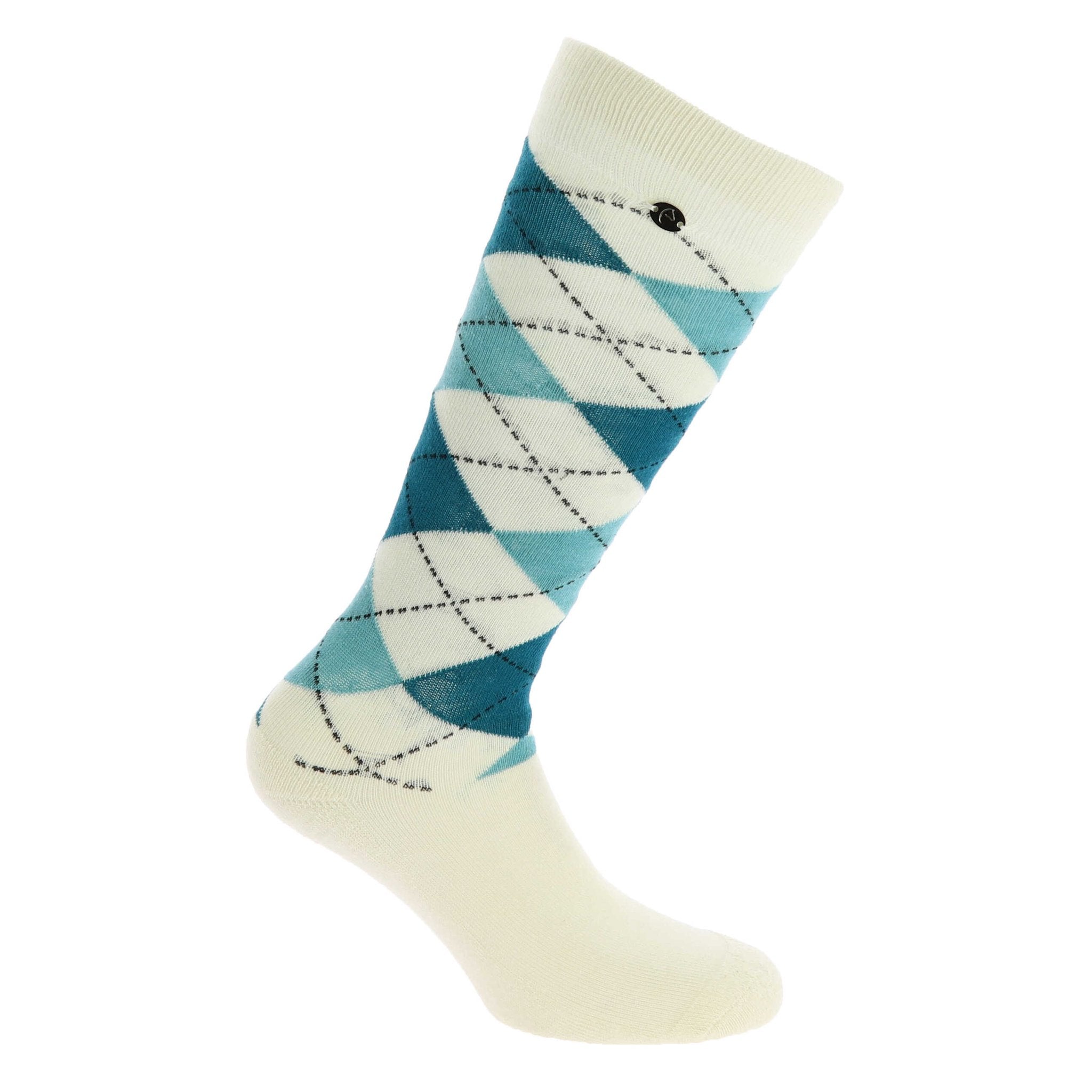 Equithème Argyle Strumpa
