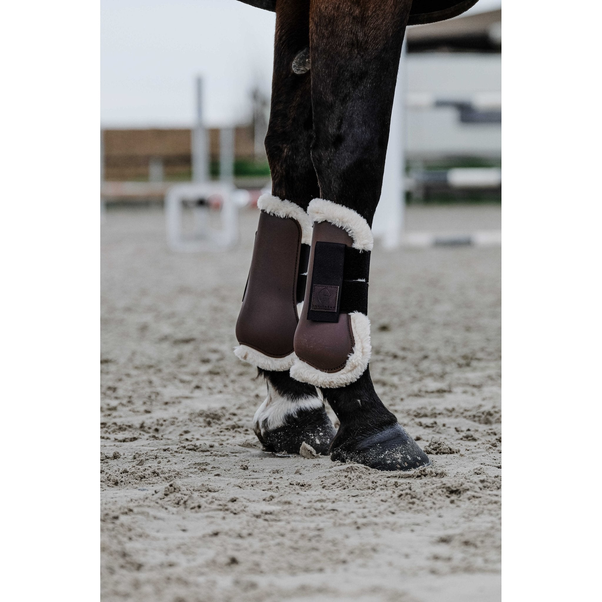Equithème Boa senskydd med fuskpäls