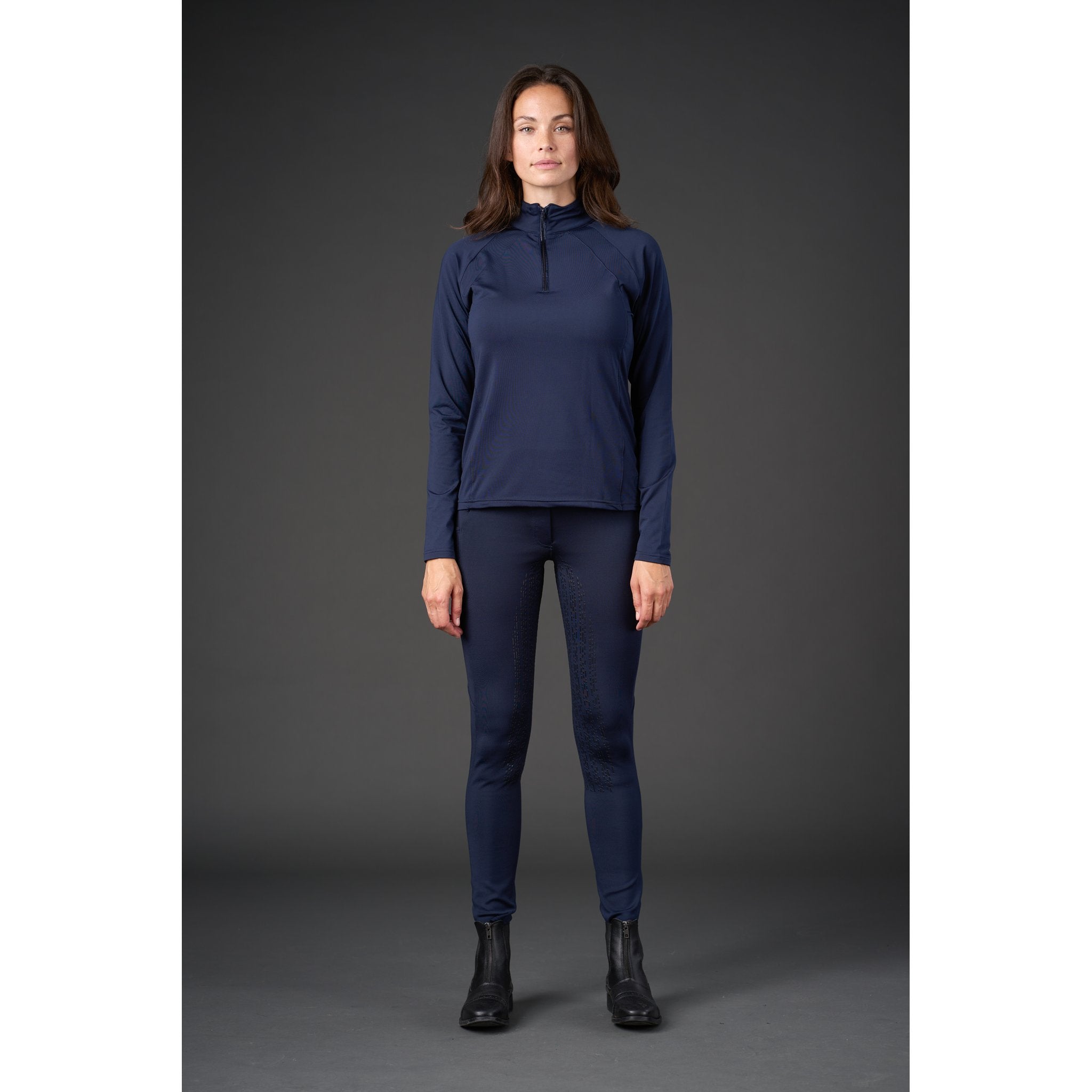 Equipage Redmond långärmad tröja, half-zip