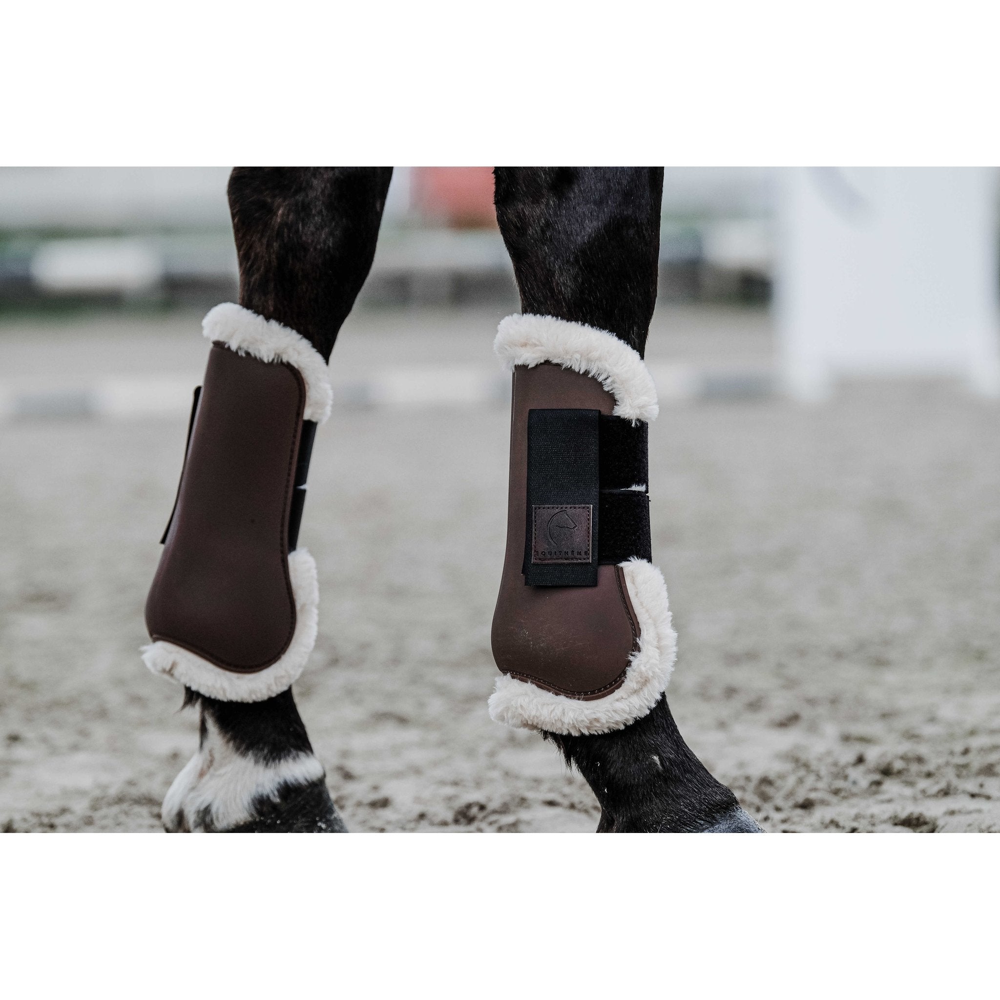Equithème Boa senskydd med fuskpäls