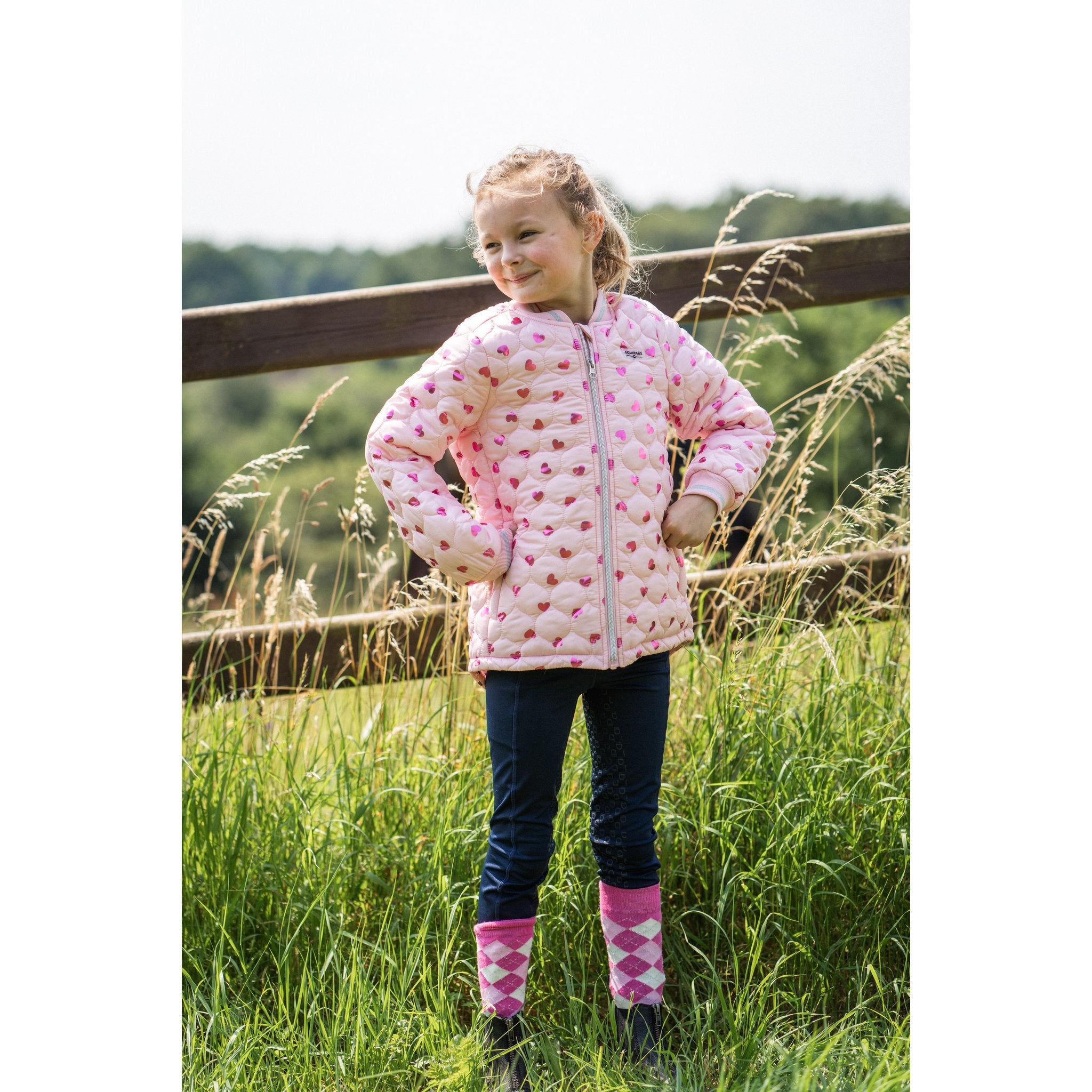 Equipage Lax argyle strumpor