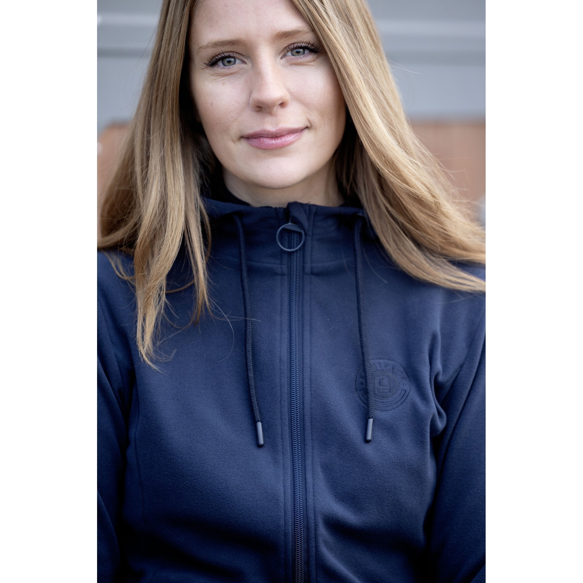 Equipage Abigail hoodie med dragkedja