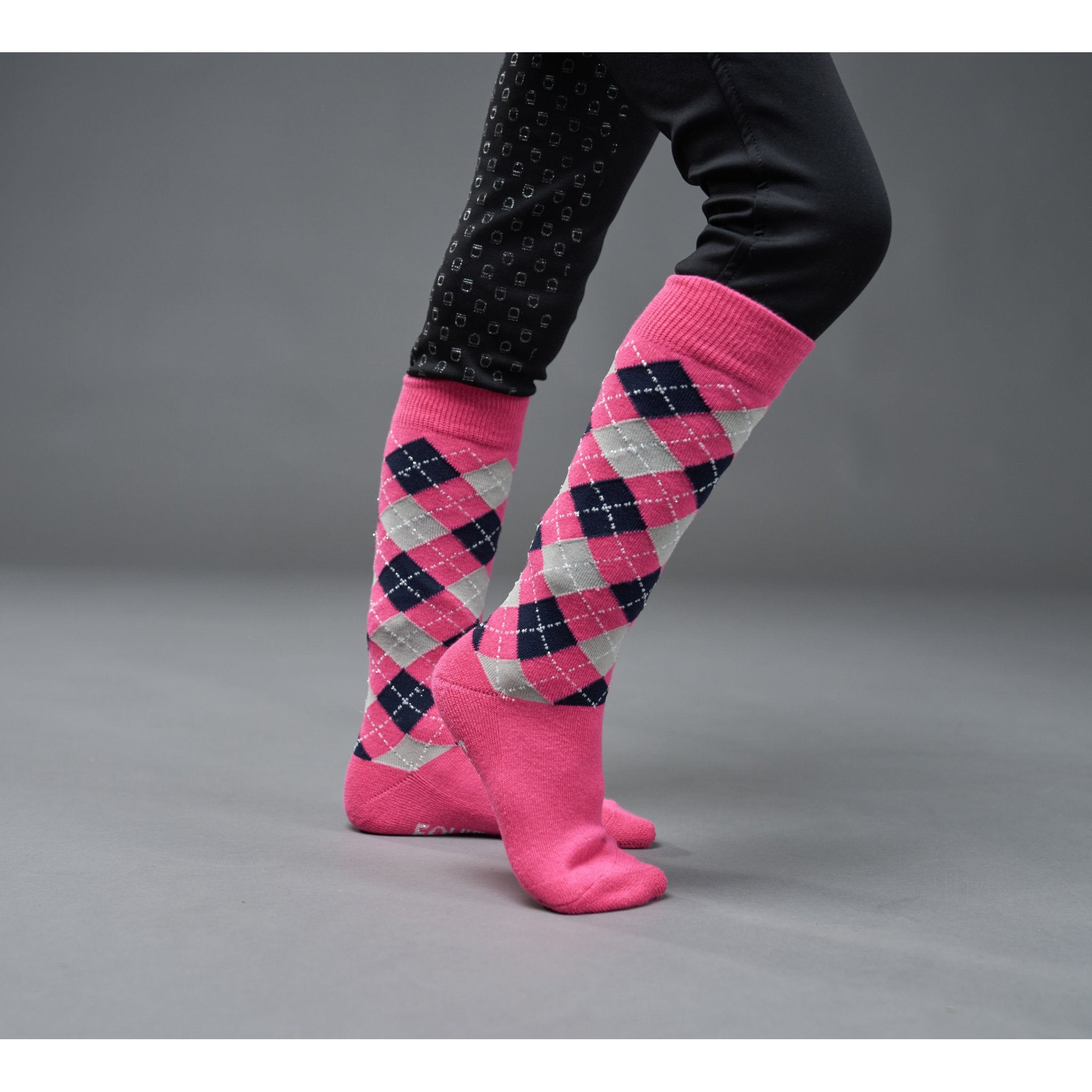 Equipage Lax argyle strumpor