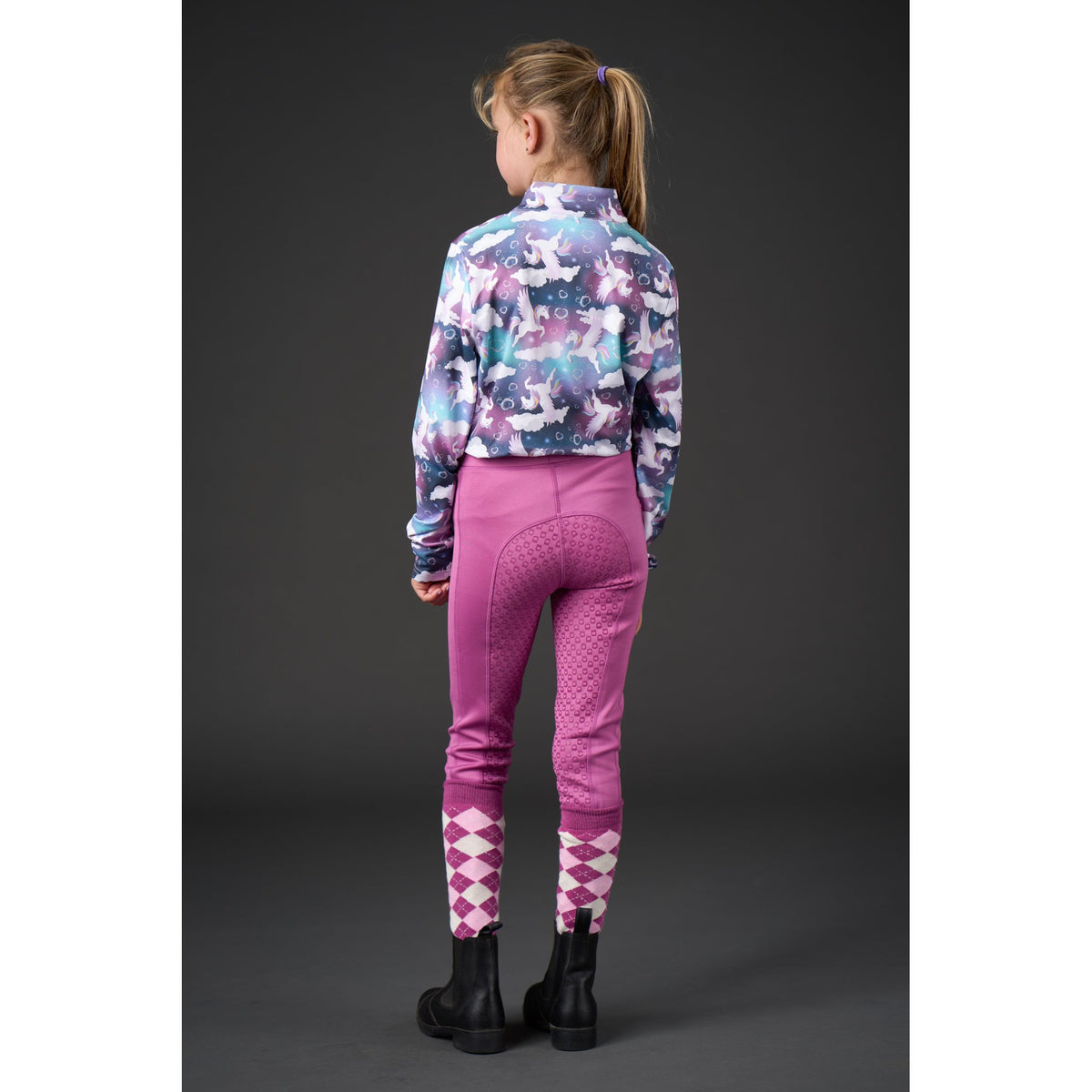 Equipage Sophia vinterridtights för barn, fullgrip