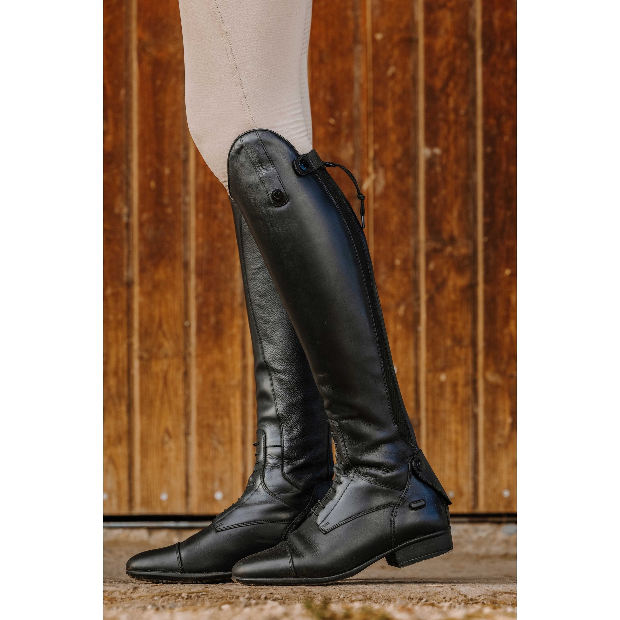 Equithème Leather Lace-Up Ridstövel