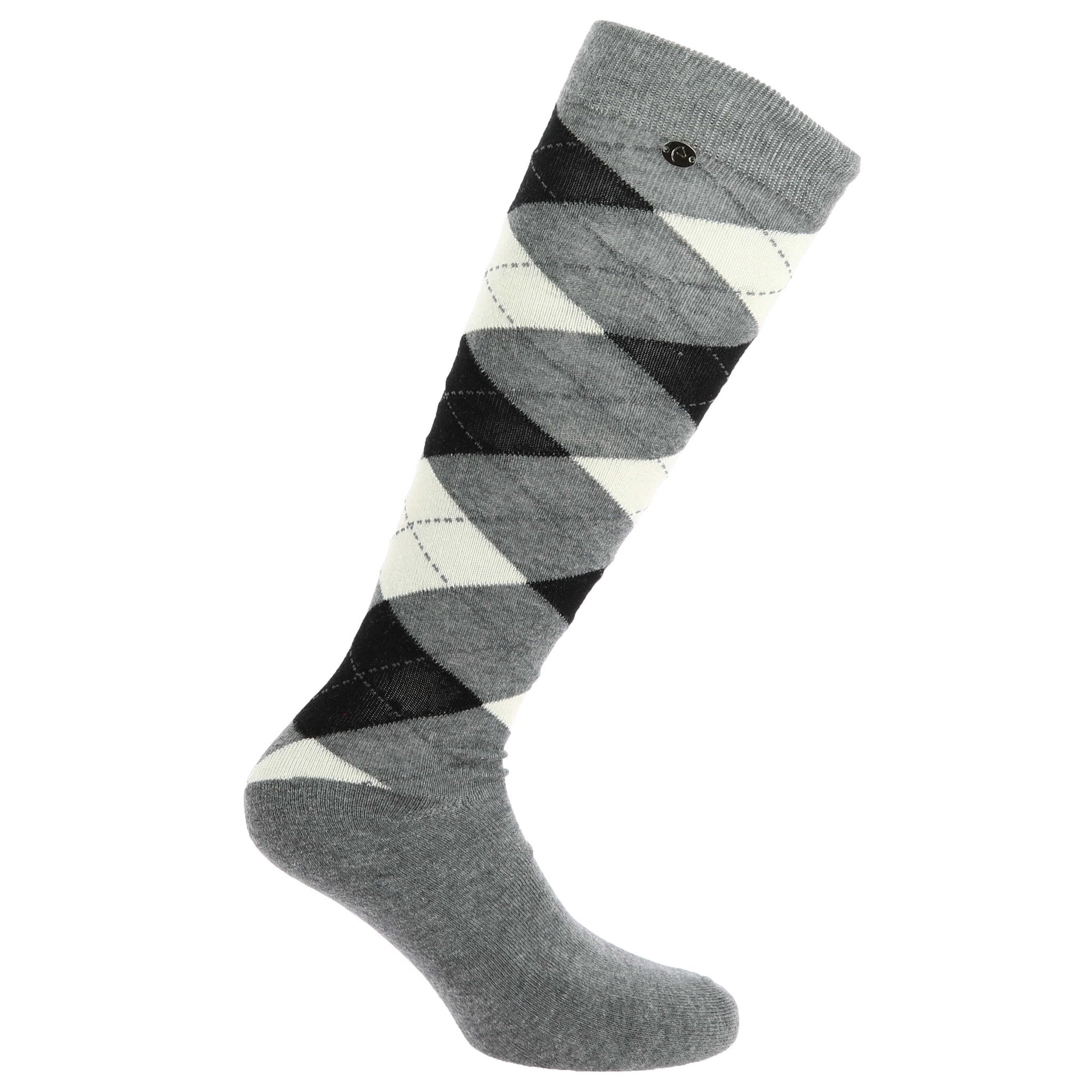 Equithème Argyle Strumpa