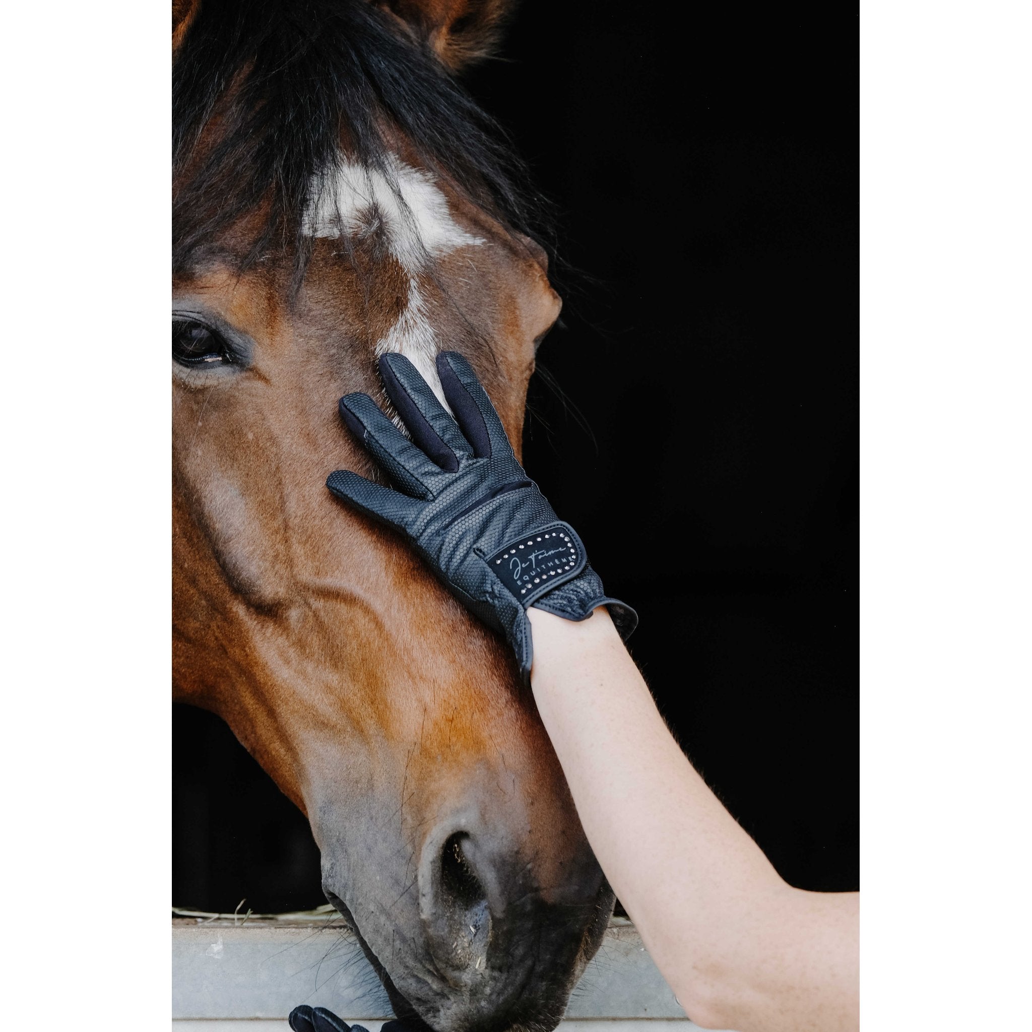 Equithème Je t'aime Strass Handskar