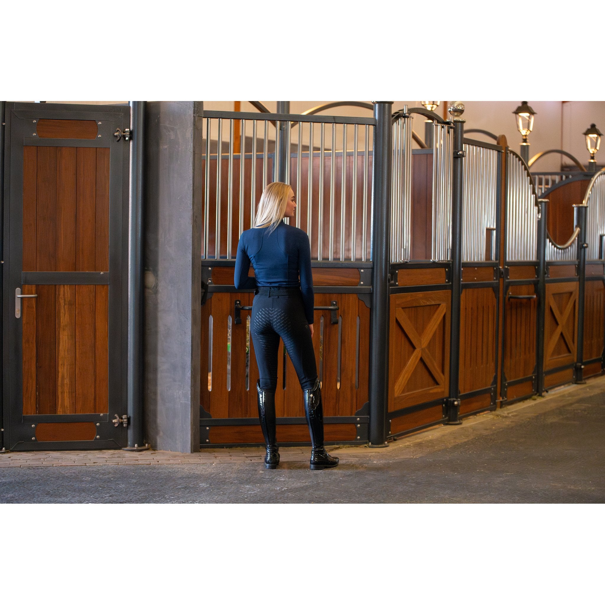CATAGO Bree långärmad ridtröja med half-zip