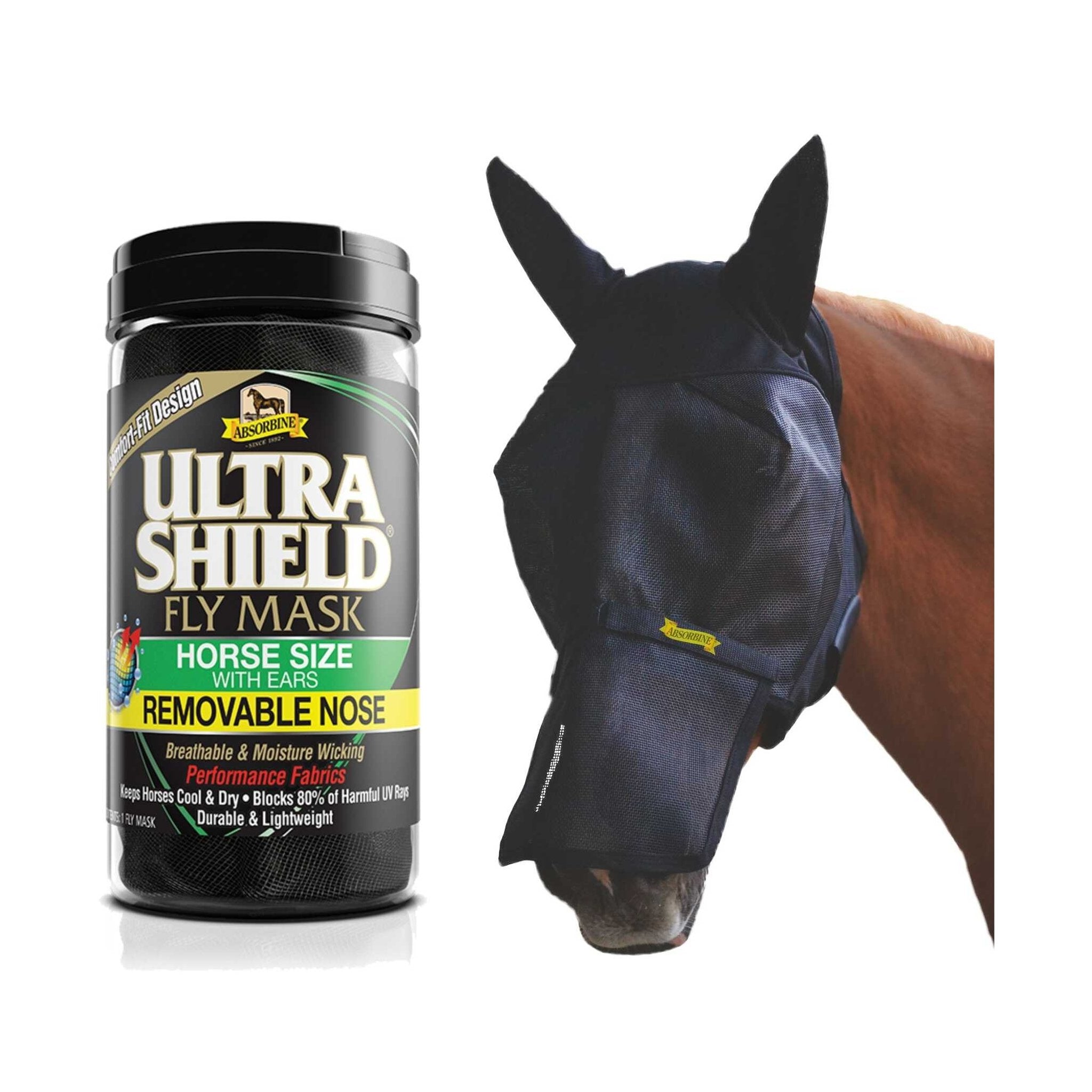 ABSORBINE UltraShield - Flugluva med öron och nosskydd