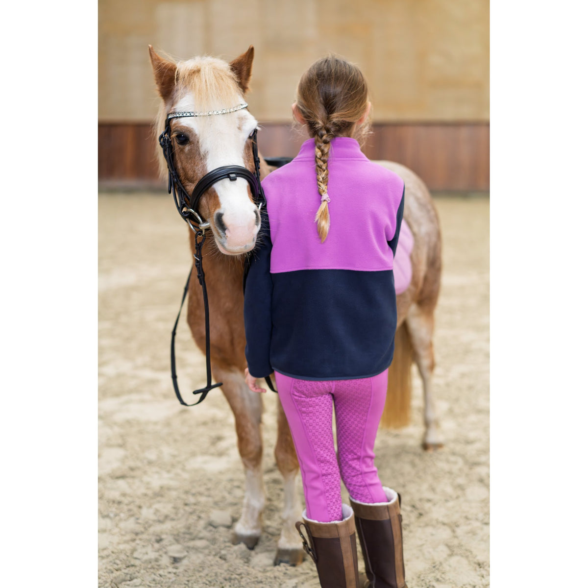 Equipage Allison fleecejacka för barn
