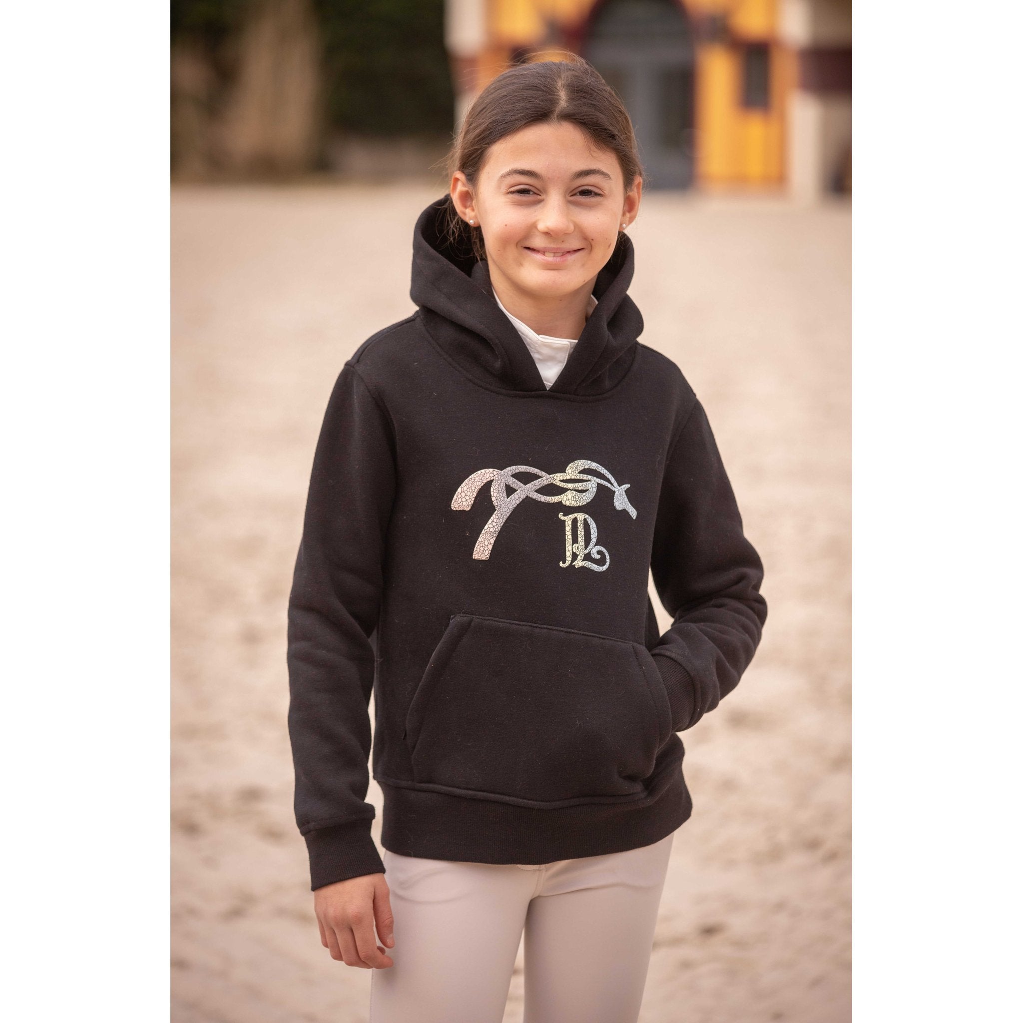 PENELOPE Eden Black Funny Hoodie Barn