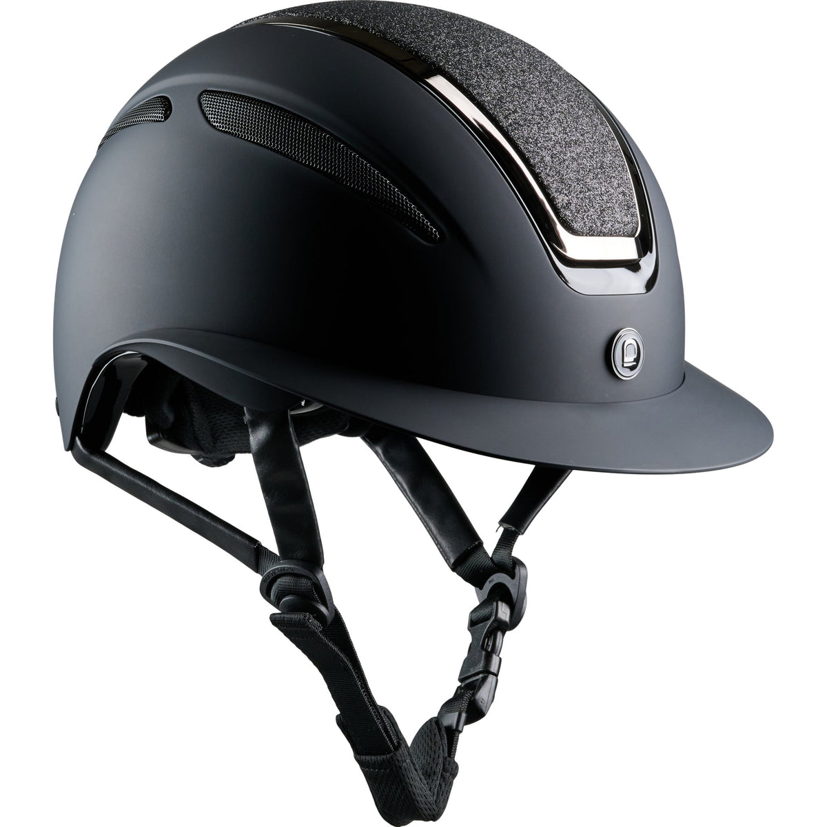 Equipage Guardian ridhjälm, Matt, Glitter topp