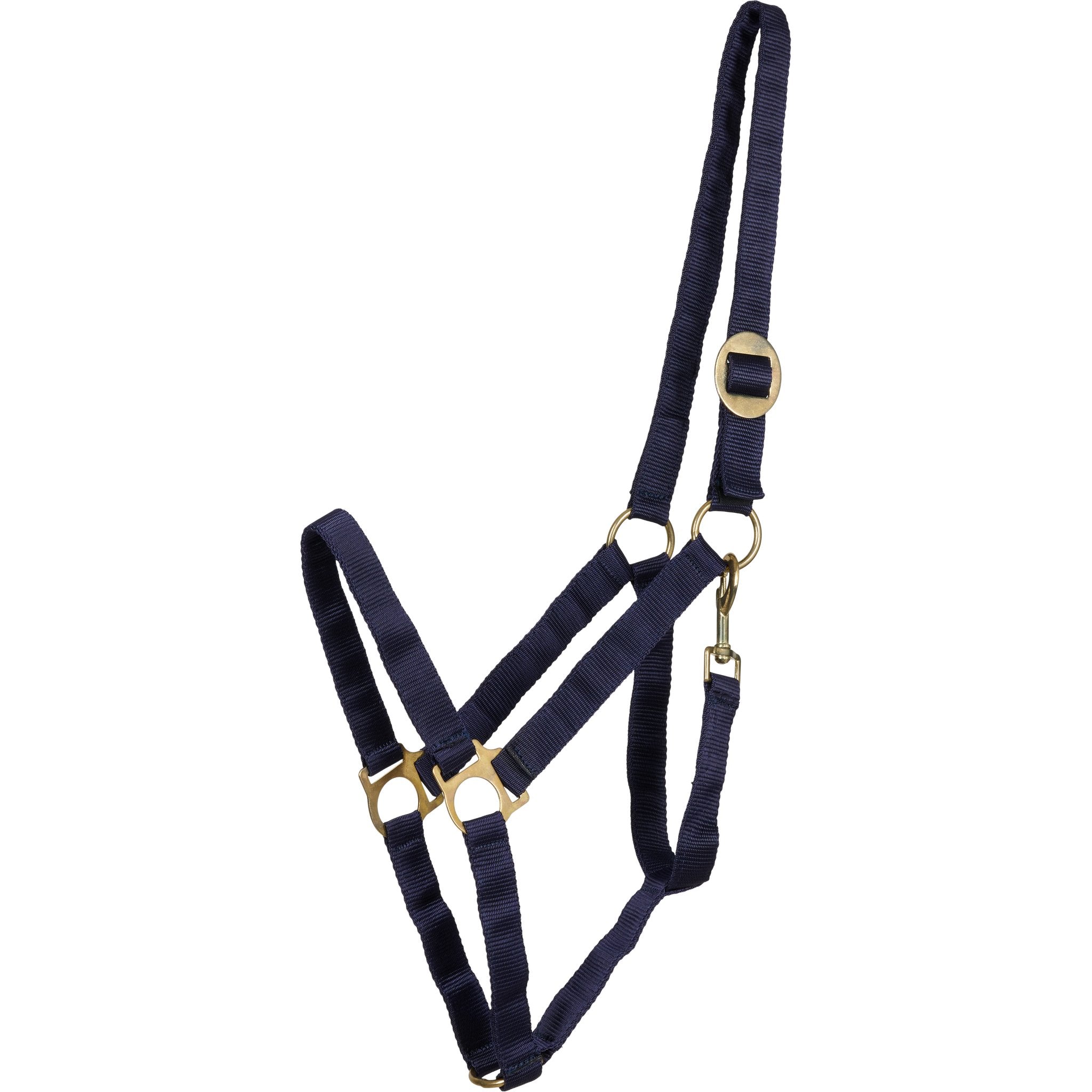 HorseGuard Nylongrimma navy med glidspänne